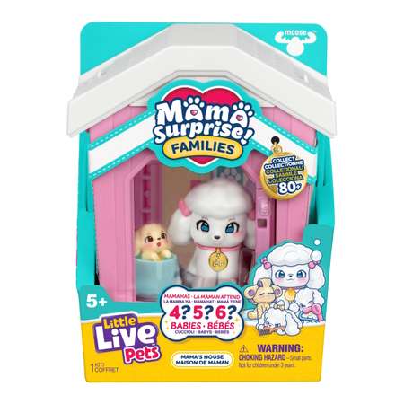 Игровой набор Moose cемья собачек в домике