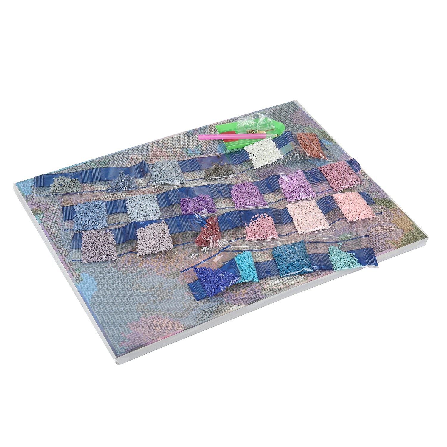 Алмазная мозаика Multiart Котик и бабочка - фото 3