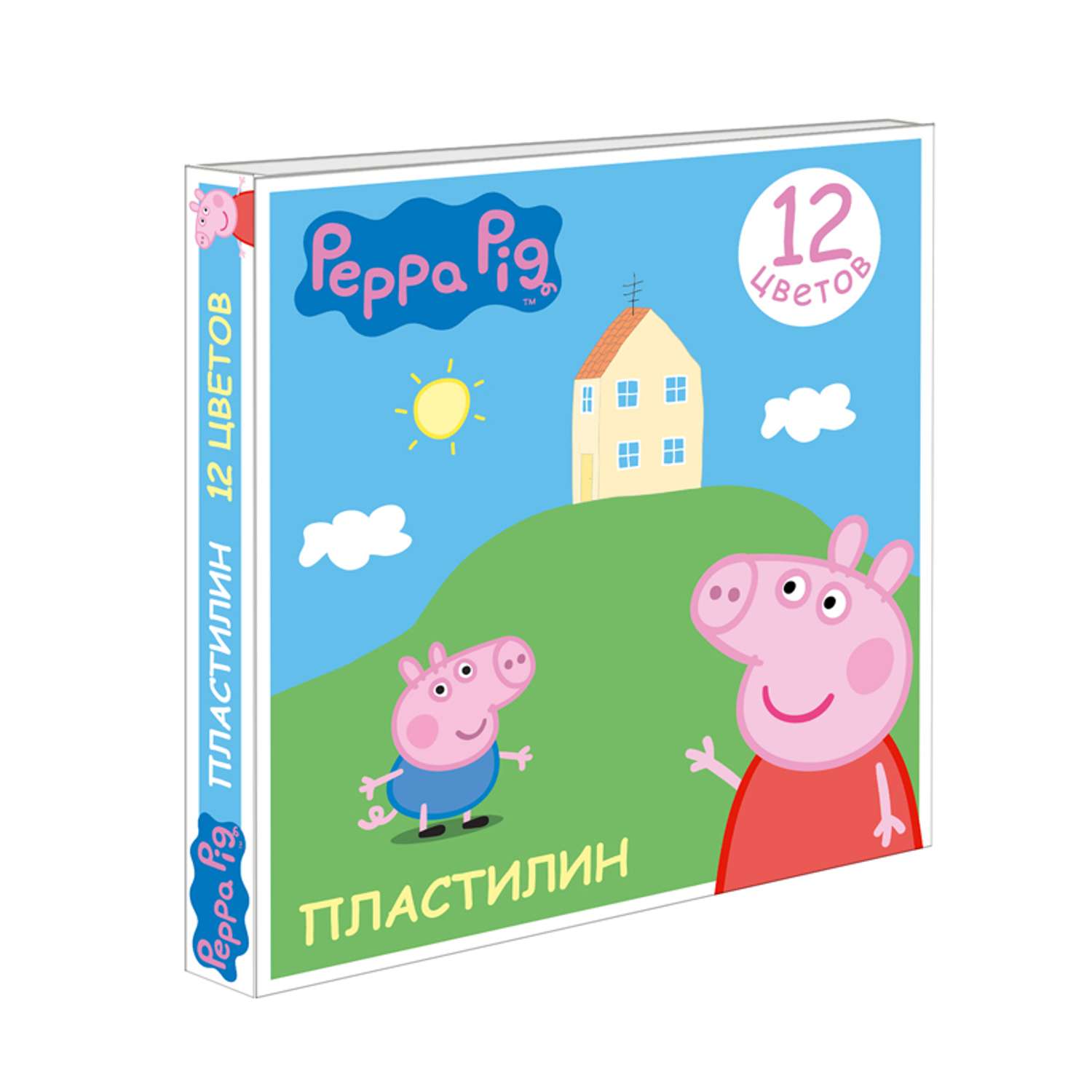 Пластилин Росмэн 12 цв. - фото 1