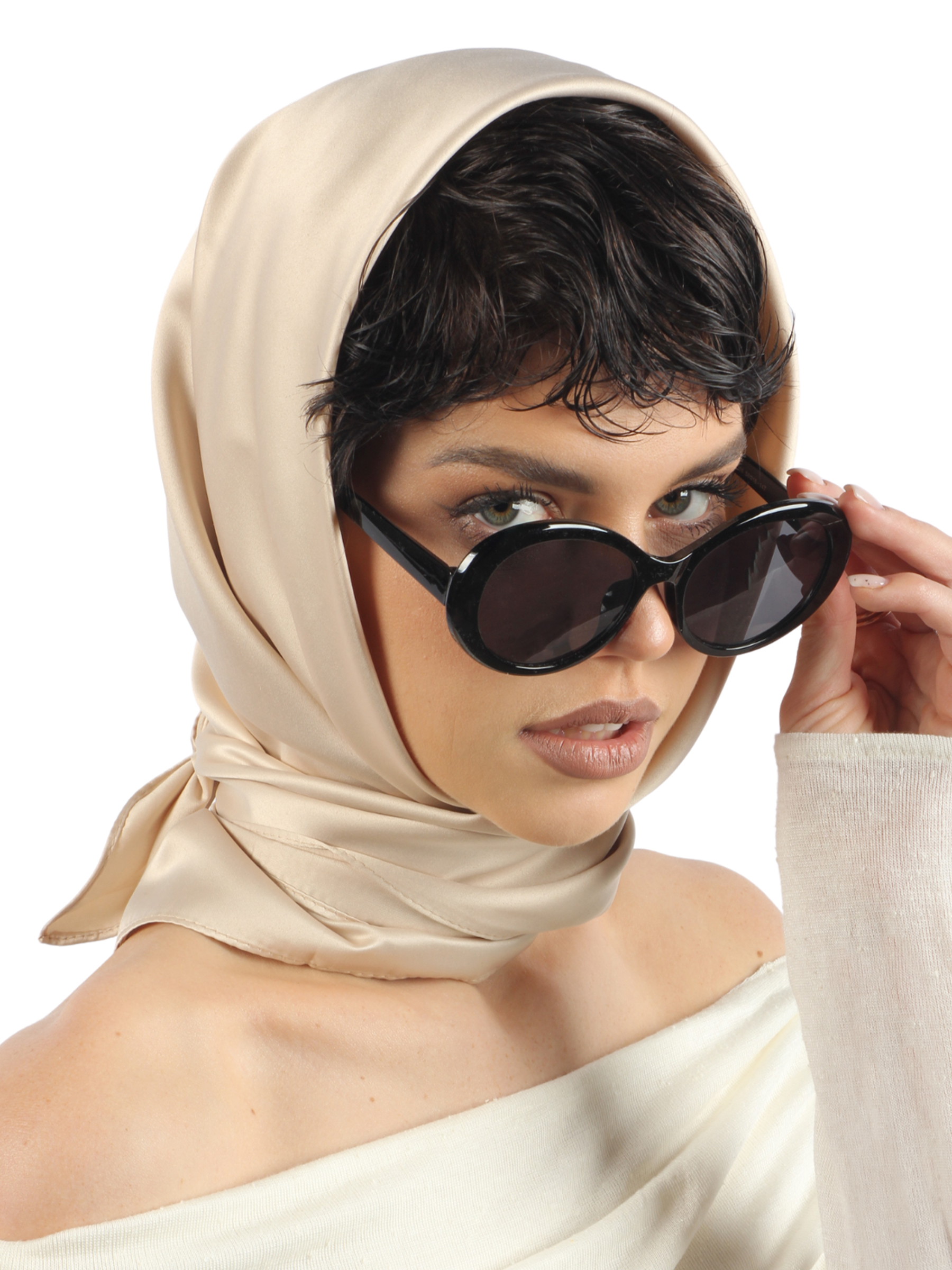 Очки солнцезащитные Pretty Mania EANG521-BK - фото 3