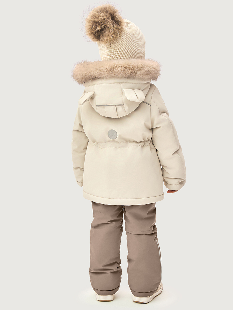 Костюм NIKASTYLE 7з3026 кешью/какао - фото 4