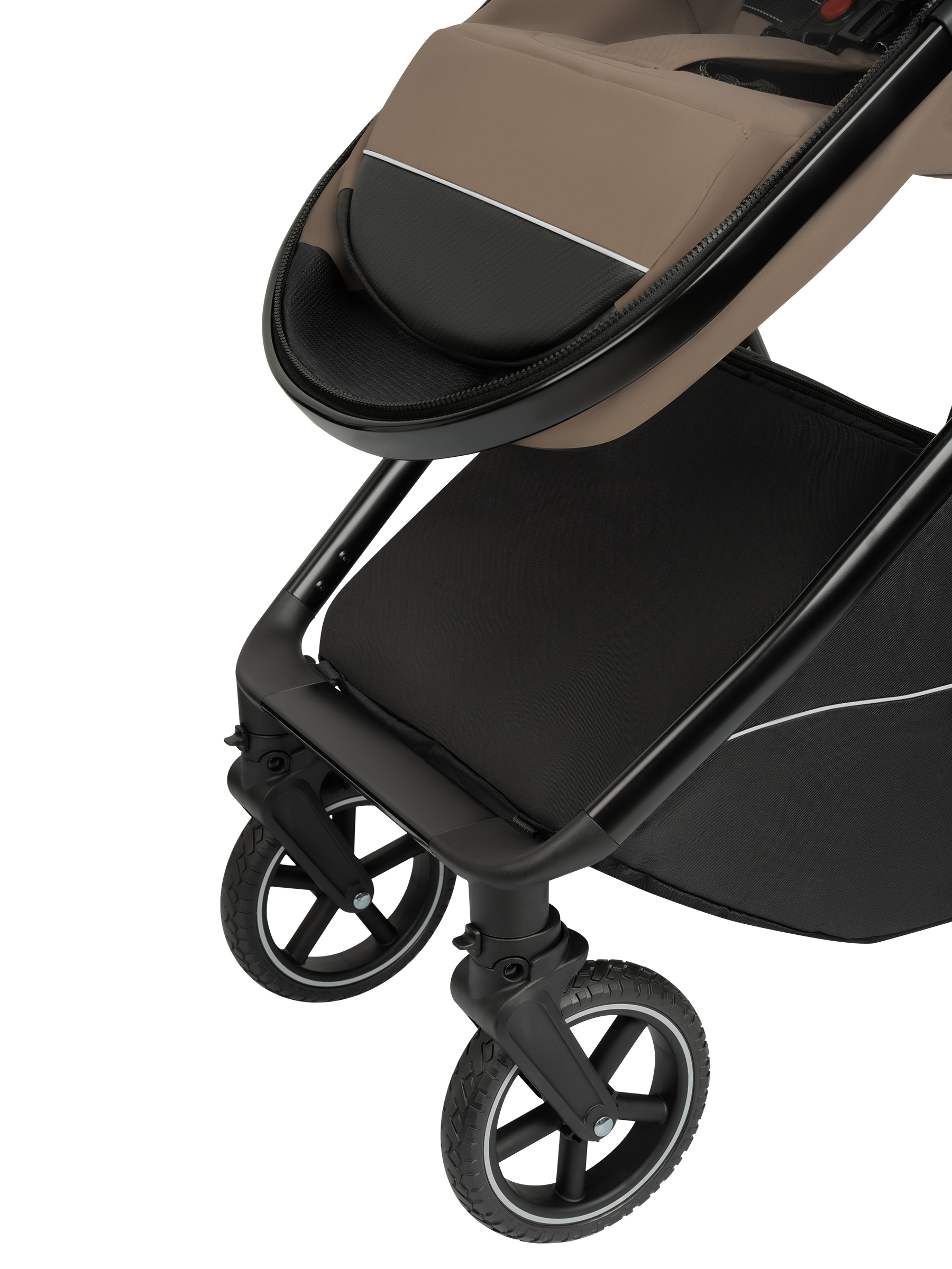 Коляска трансформер Indigo TARGET 3в1 темно-бежевый - фото 35