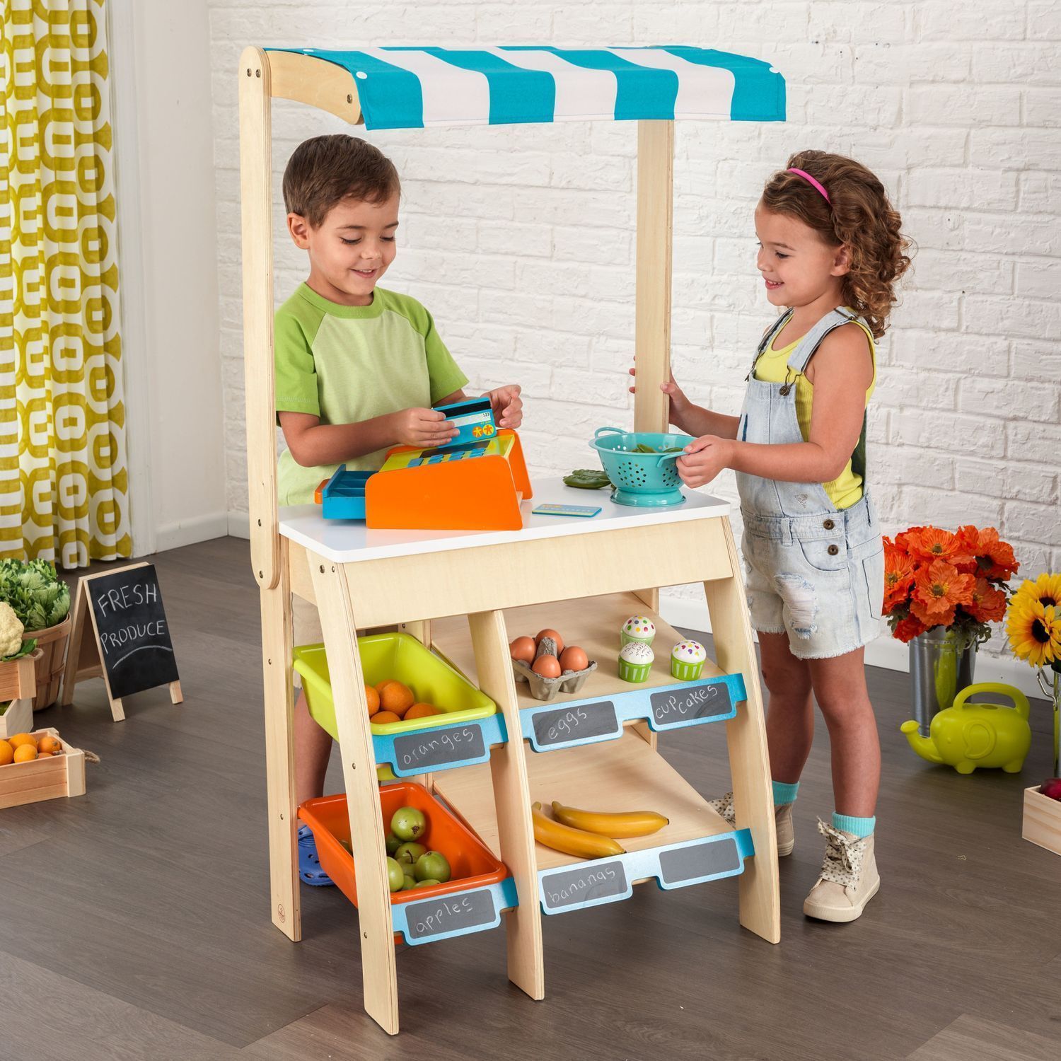 Игровой набор KidKraft прилавок, касса - фото 1