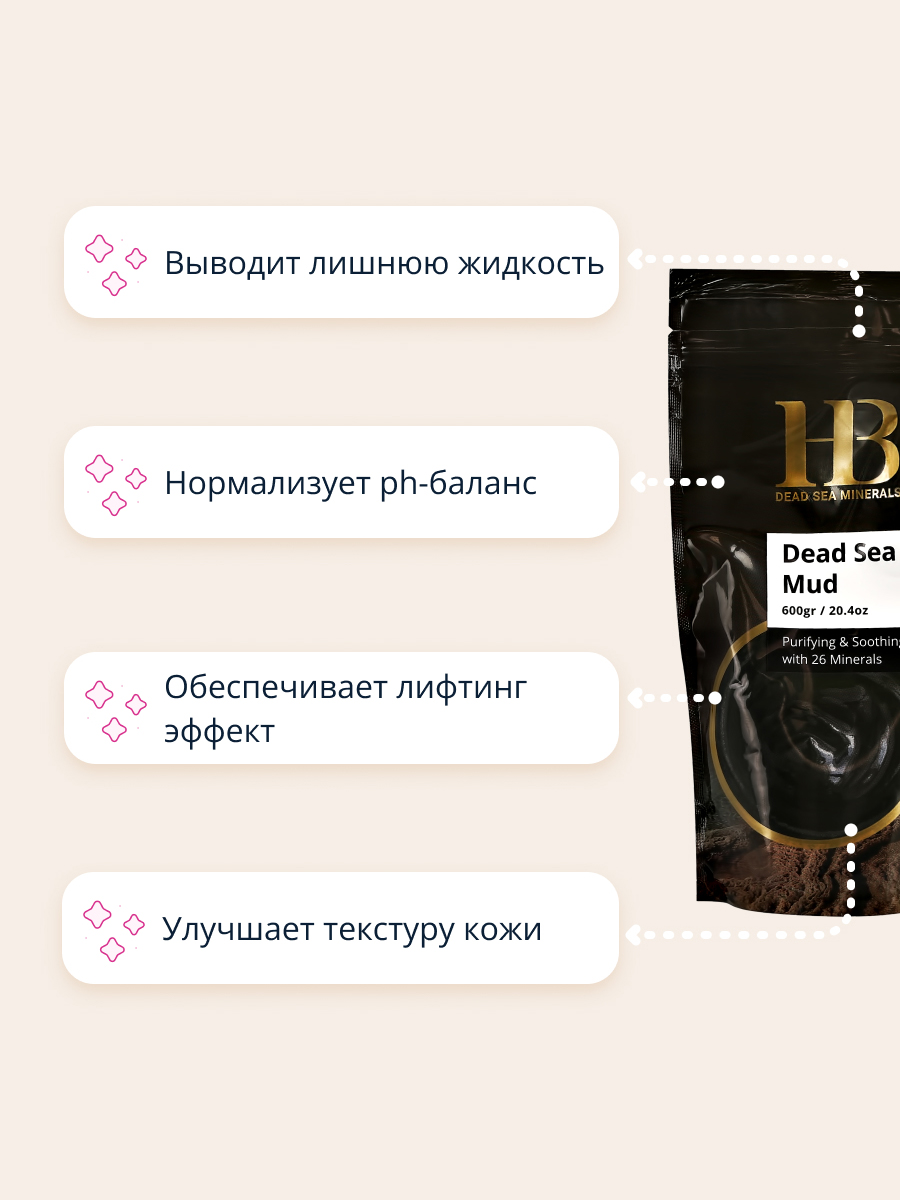 Крем Health and Beauty Грязь Мертвого моря - фото 3