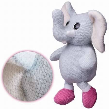 Мягкая игрушка Abtoys слон Knitted