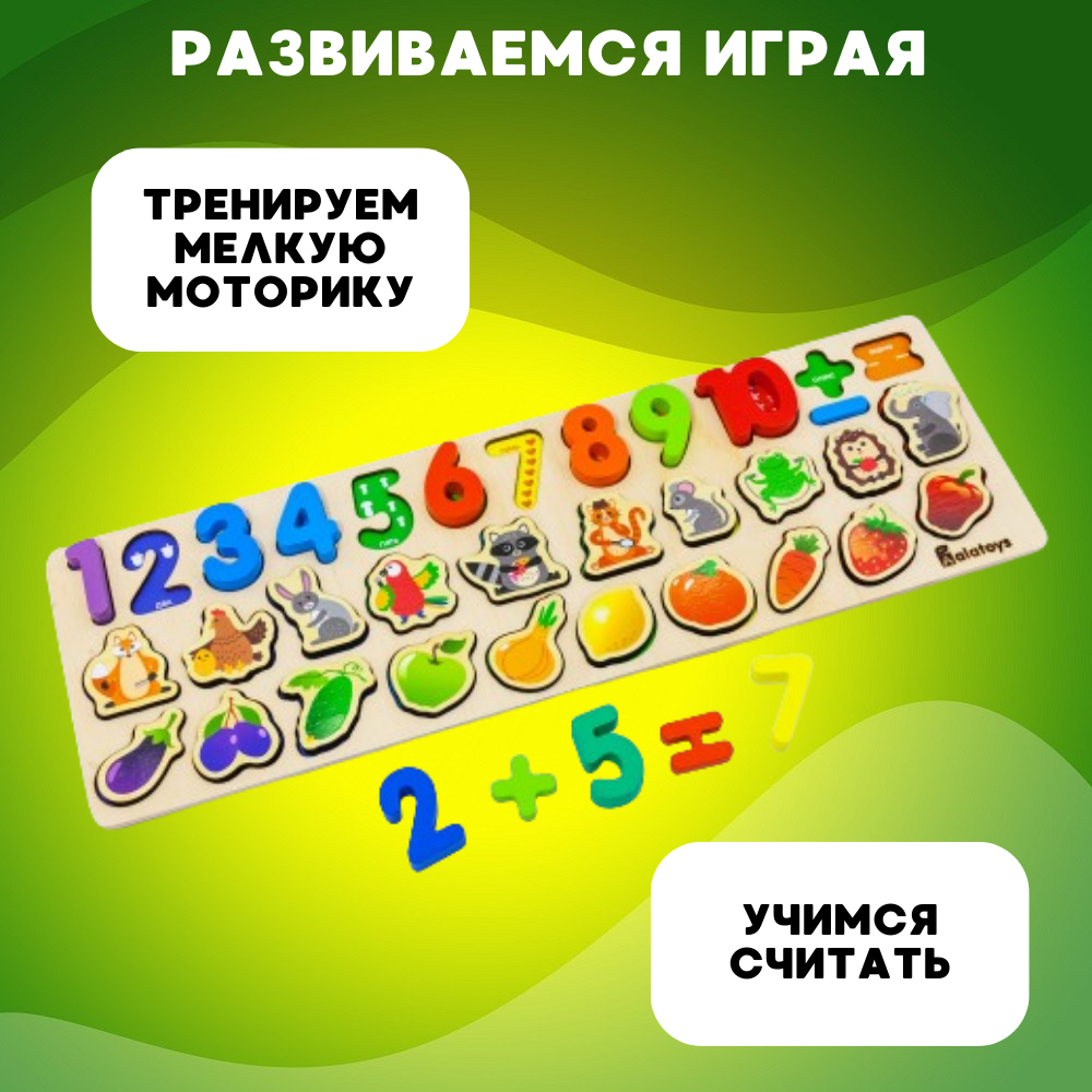 Игрушка Alatoys сортер Логика в ассортименте - фото 3