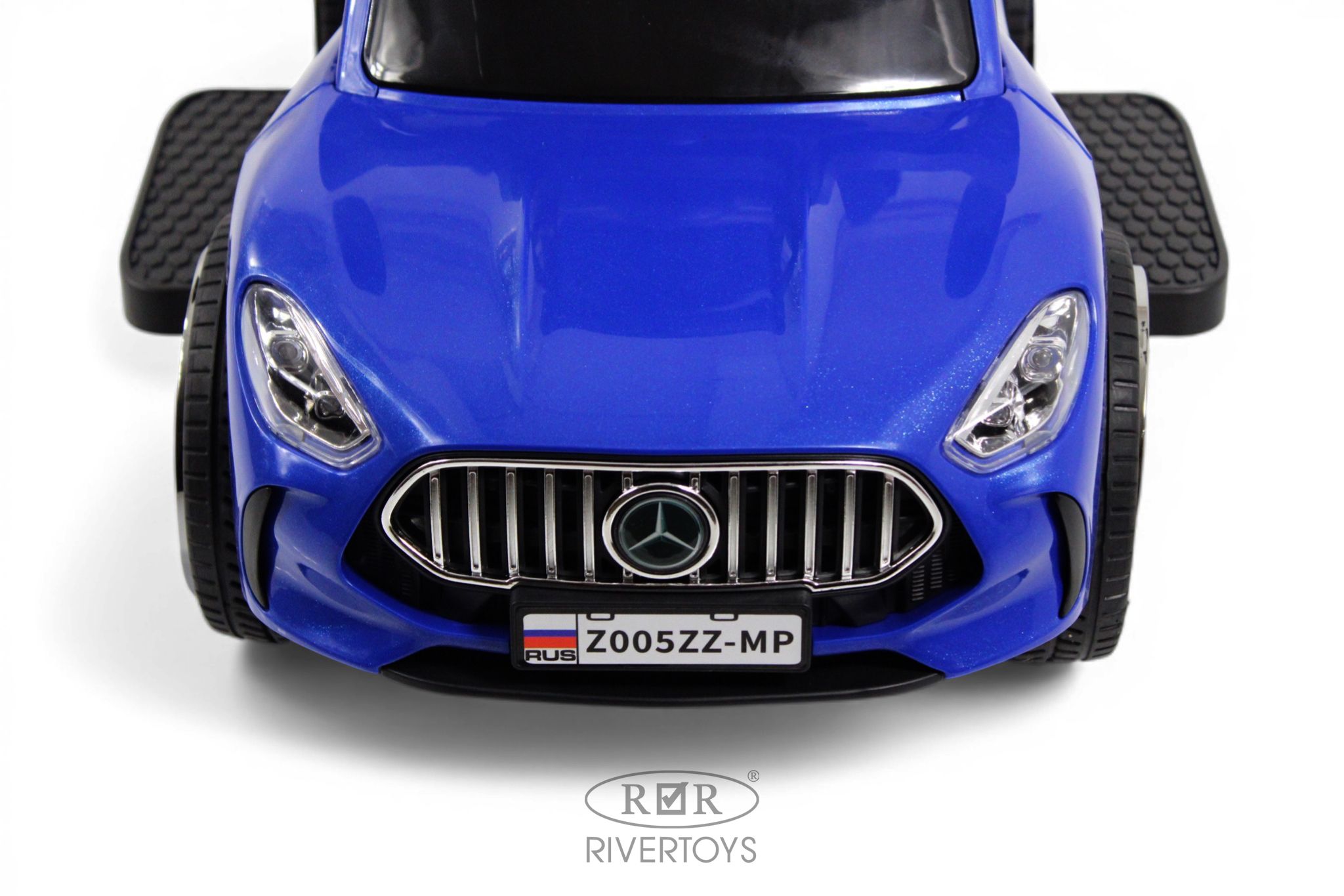 Каталка RIVERTOYS Z005ZZ-MP-BLUE синий - фото 4