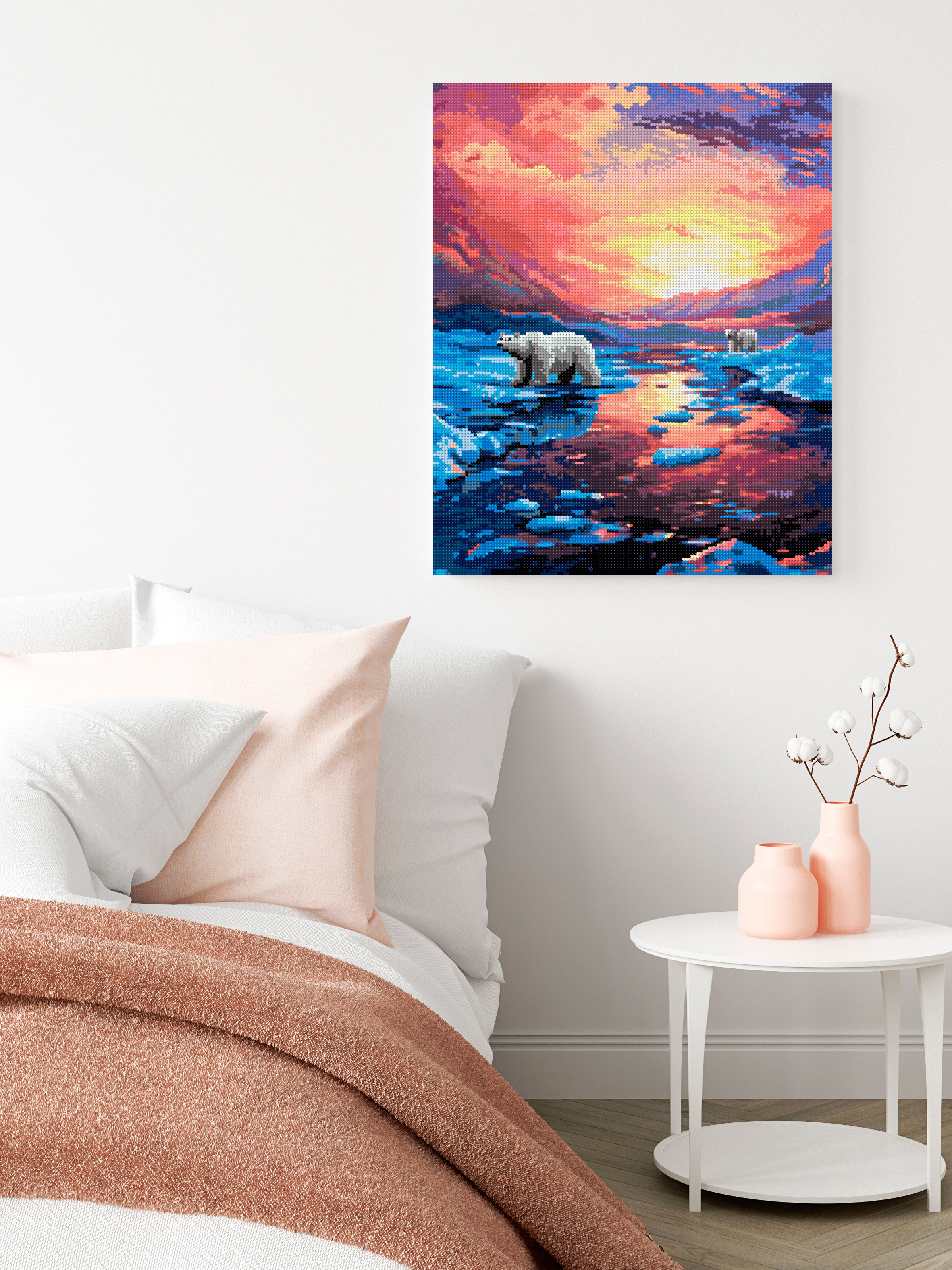 Алмазная мозаика Art sensation Полярные мишки в ассортименте - фото 3