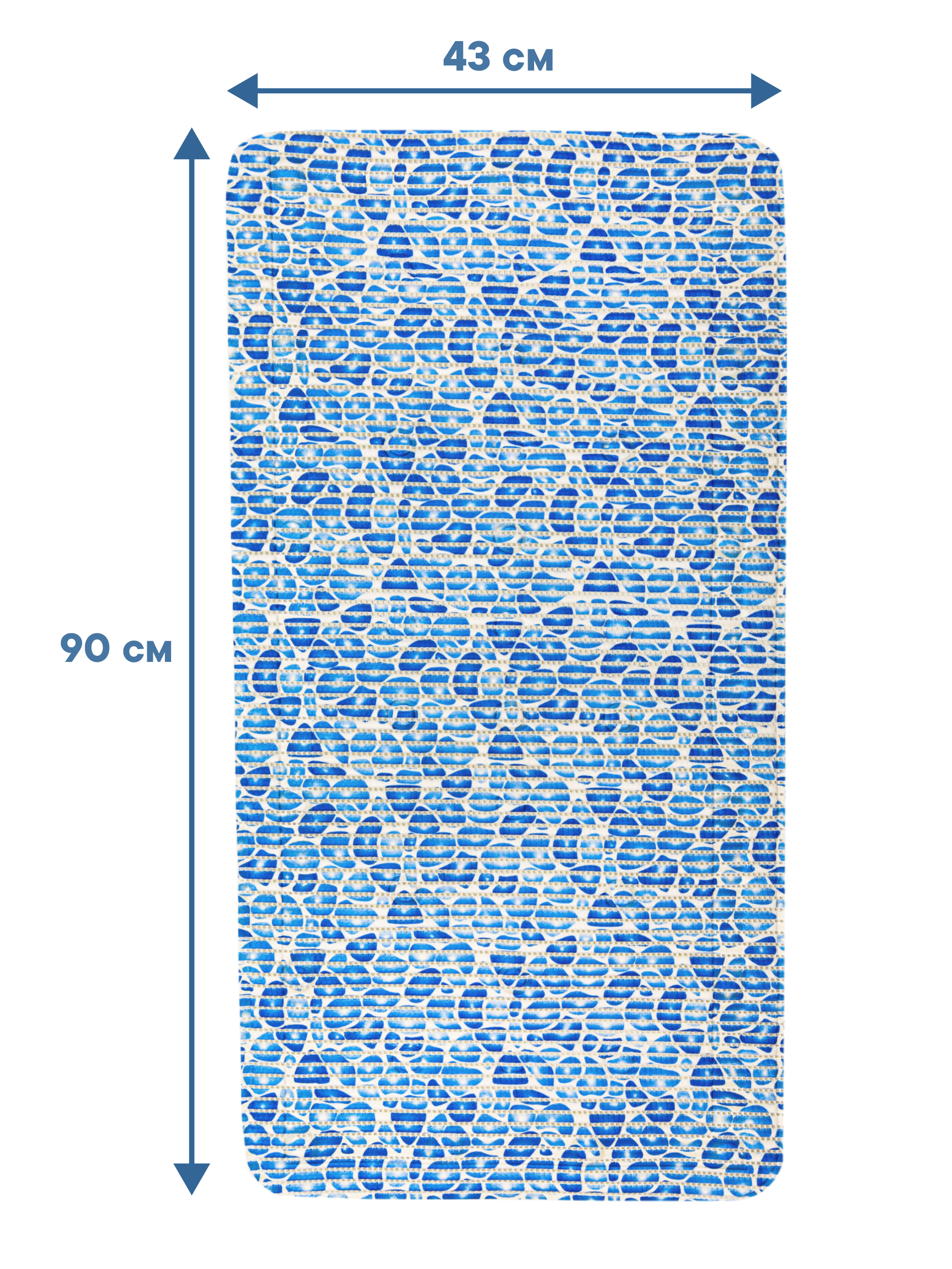 Коврик для ванной VILINA 43 x 90 см - фото 4
