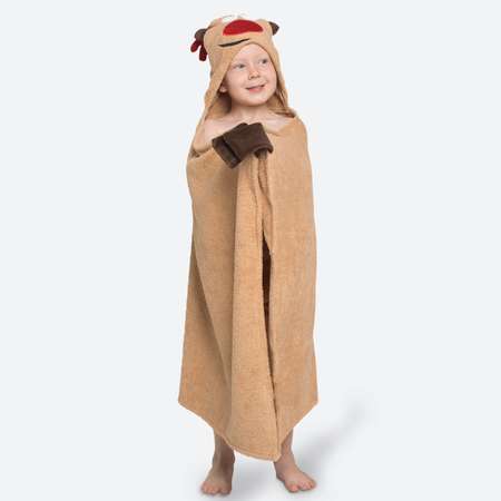 Полотенце с капюшоном BabyBunny Олененок L