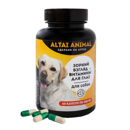 Витаминный комплекс ALTAI ANIMAL для собак Зоркий взгляд для глаз