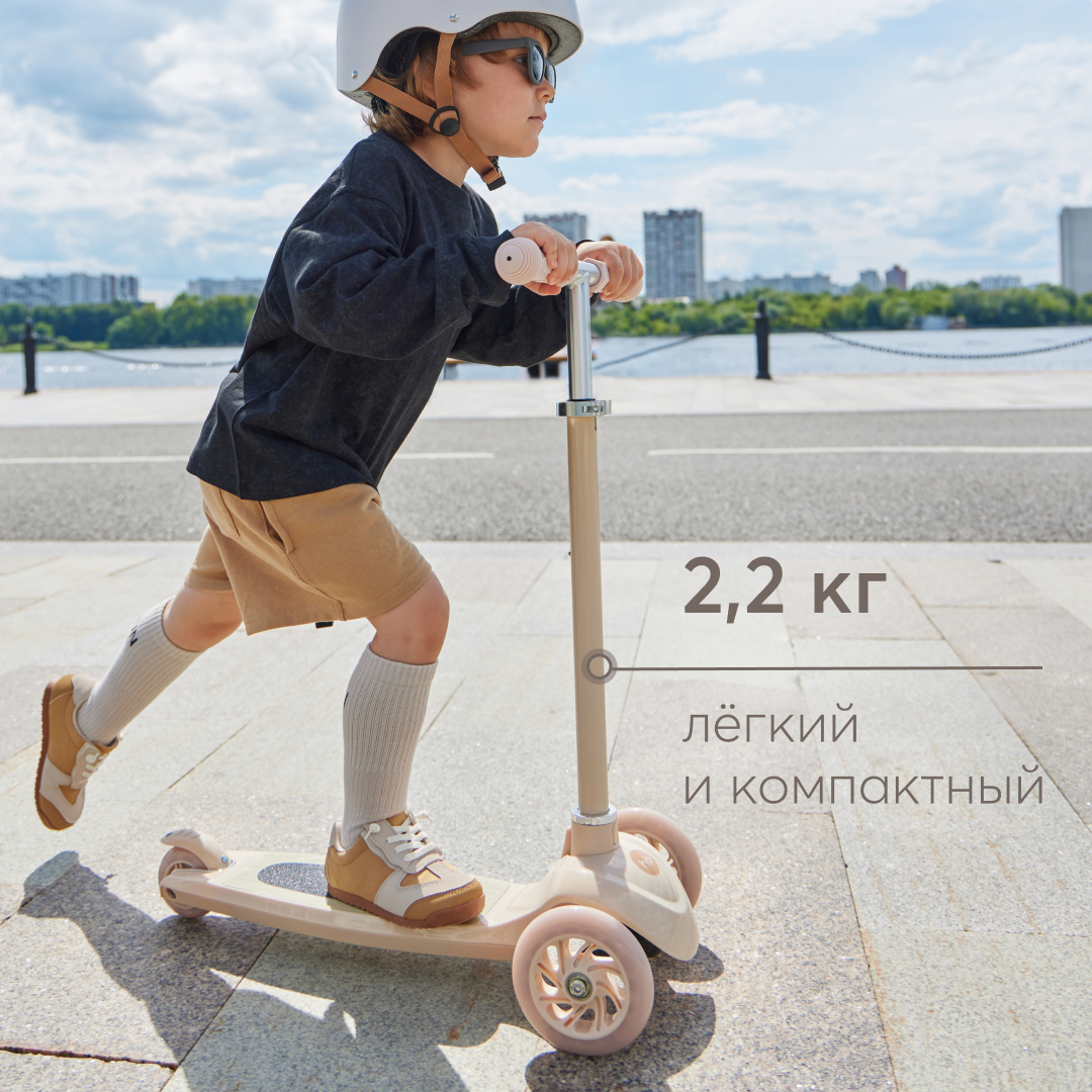 Самокат Happy Baby трехколесный - фото 6