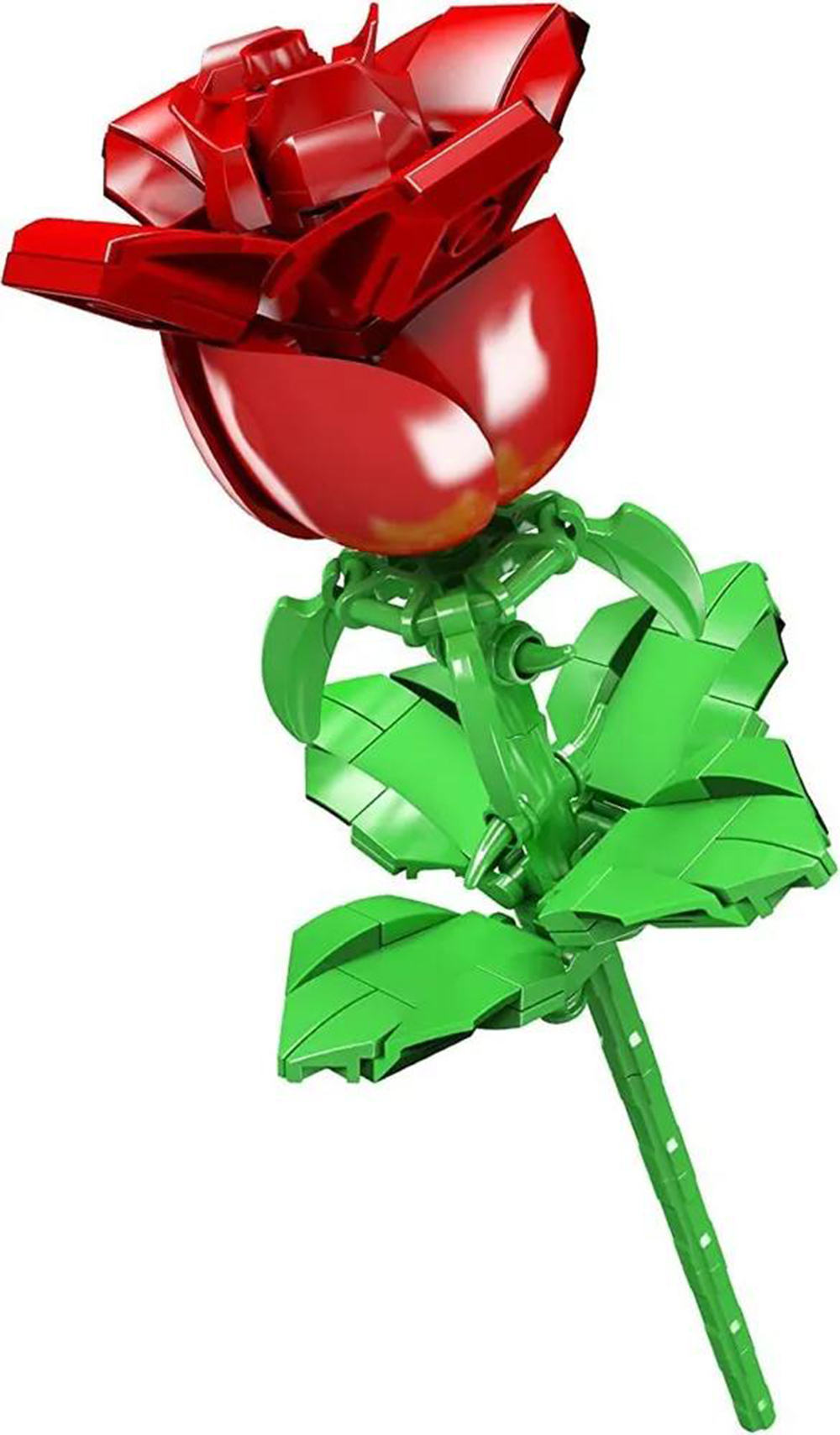 Конструктор Mould King Букет цветов Роза Рубин - фото 5