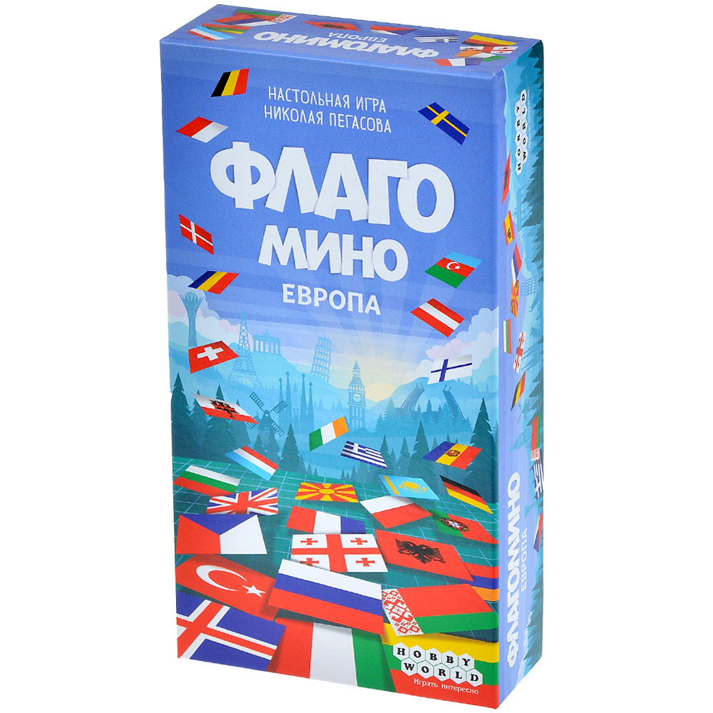 Настольная игра Hobby World Флагомино Европа - фото 1