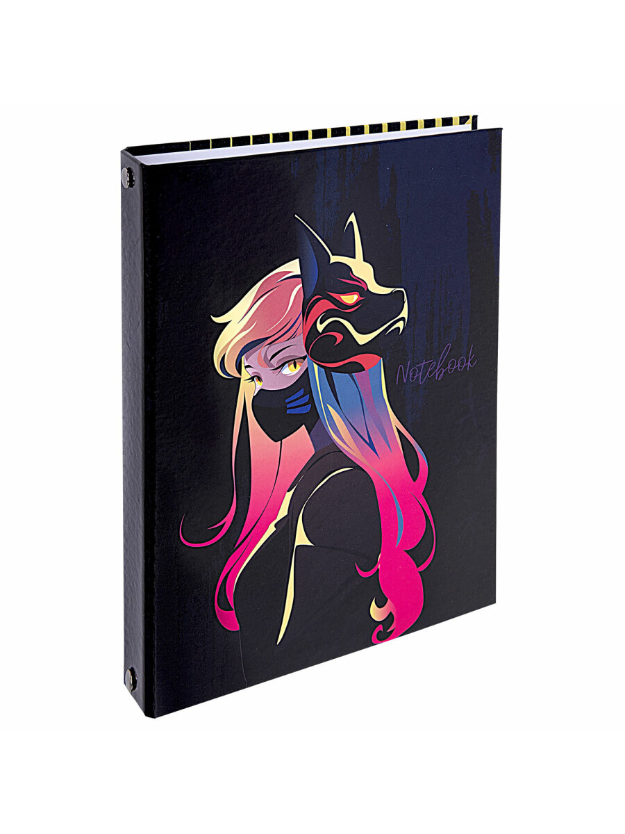 Тетрадь со сменным блоком Brauberg клетка 120 лист. - фото 4