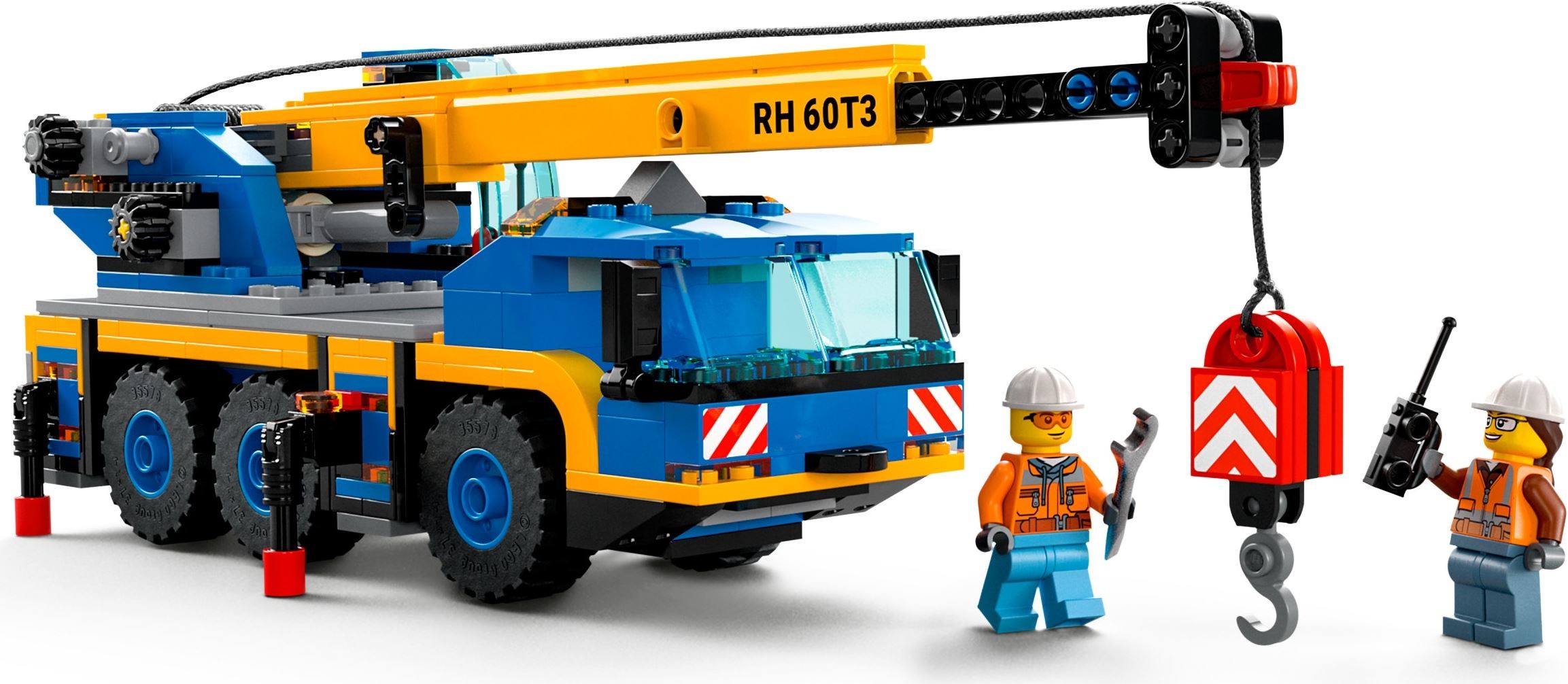 Изображение товара Конструктор LEGO City Мобильный кран 60324 - реалистичные механизмы и сюжетная игра