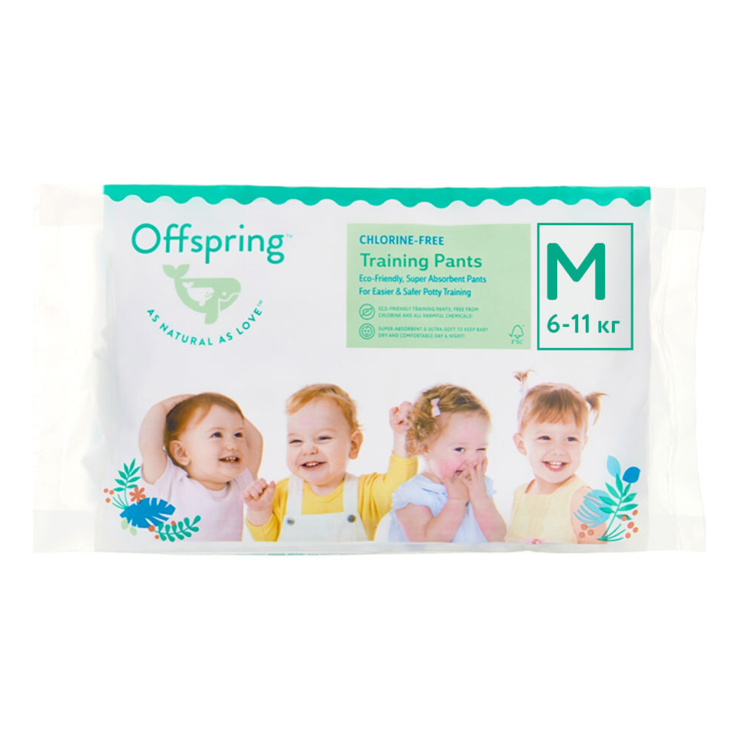 Трусики Offspring M (6-11 кг) 3 шт. - фото 3