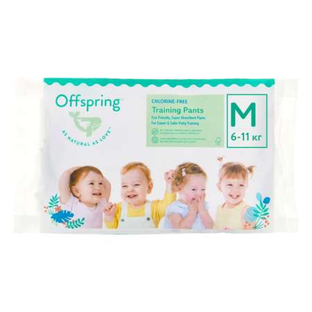 Трусики Offspring M (6-11 кг) 3 шт.