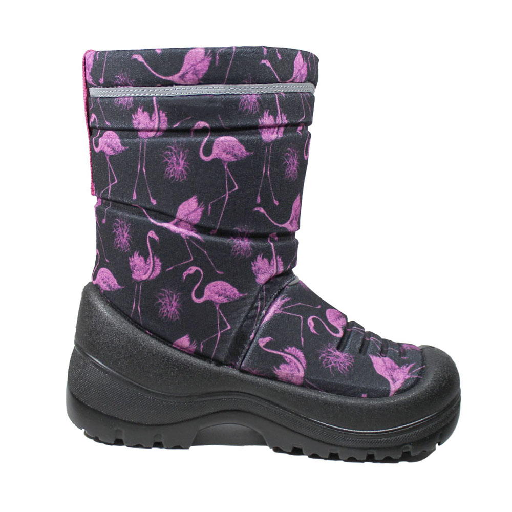 Сапоги Europen STT09-SV/фламинго EUROPEN Сапоги для девочки,черный,фуксия - фото 2