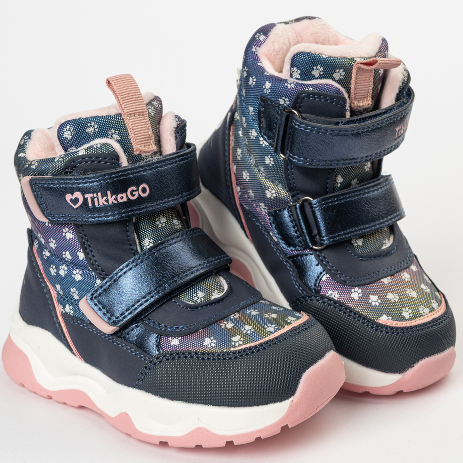 Дутики TikkaGo 6Y15_31012_navy-pink - фото 1