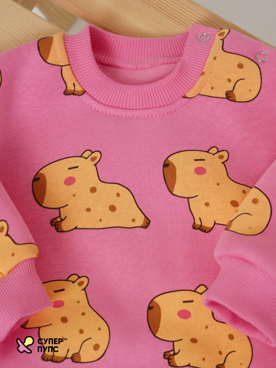 Боди Супер Пупс ромпер/многокапибар - фото 16
