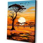 Картина по номерам Art sensation Саванна в ассортименте