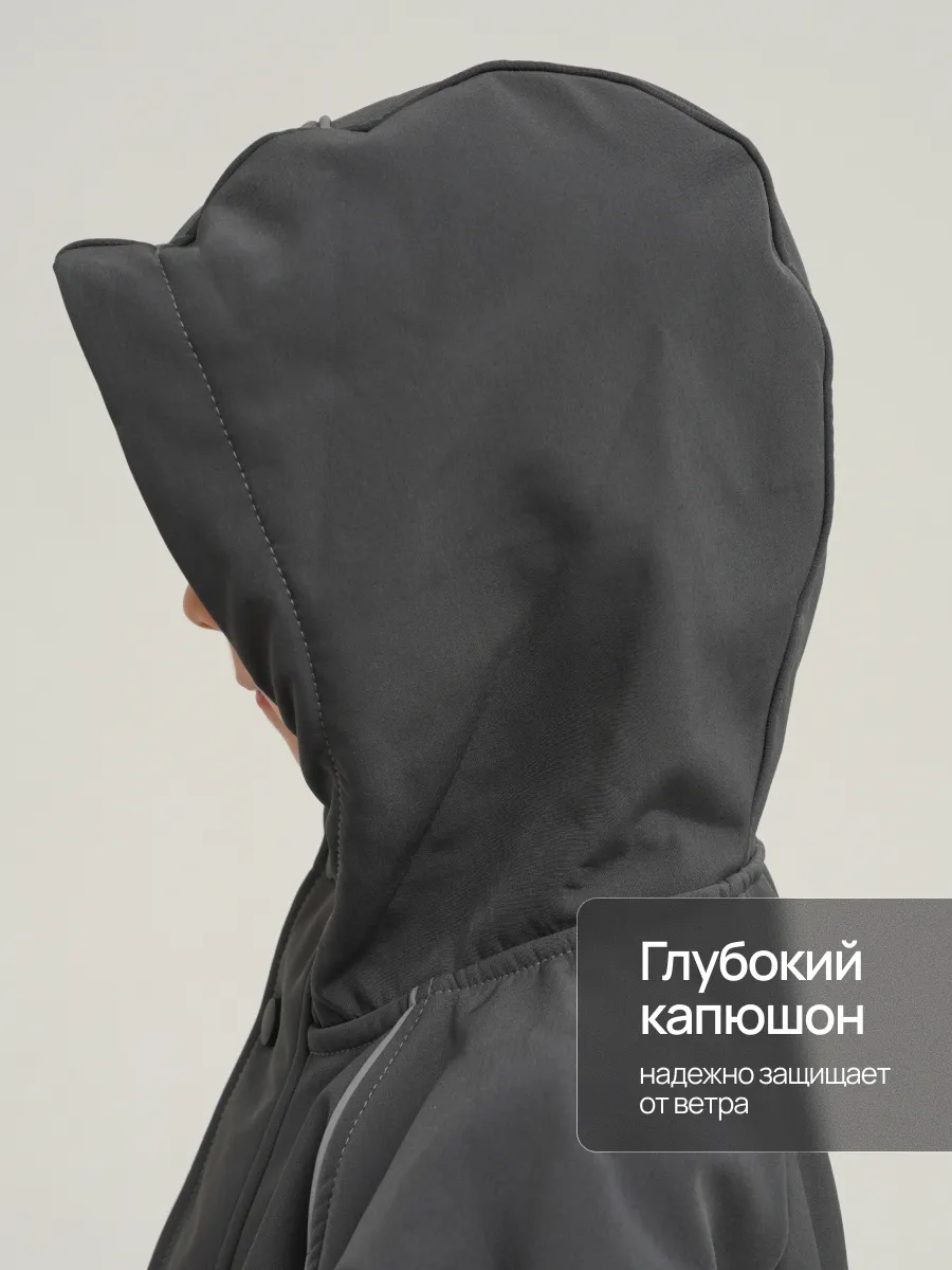 Комбинезон Супер Пупс Комб/сф/пл/темно-серый - фото 11