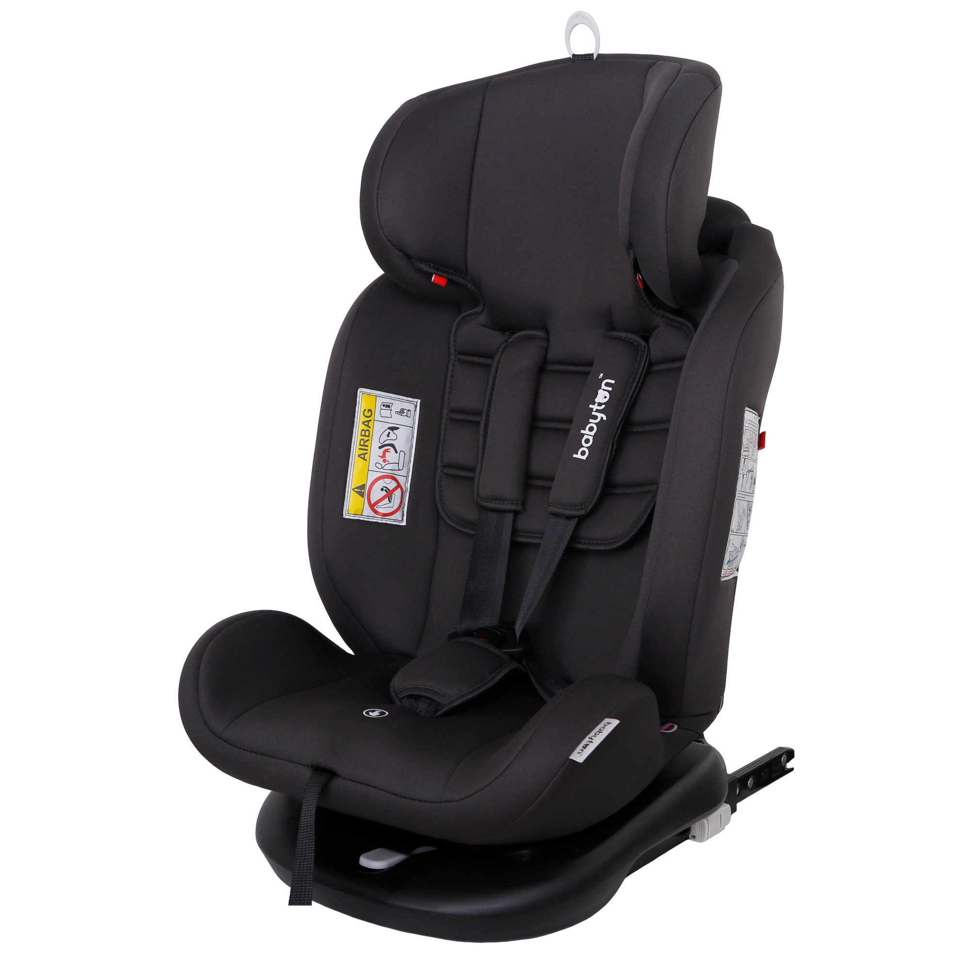 Автокресло Babyton Multi-Stage Grey Isofix 0+/1/2/3 (0-36 кг) серый - фото 29