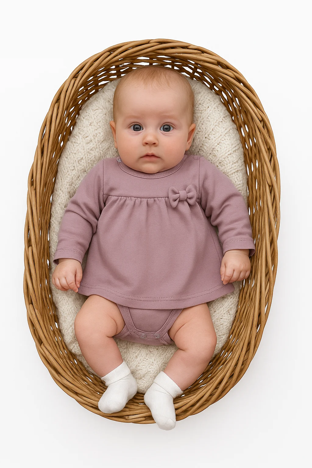 Боди-платье Эскимо 68-7191 - фото 1