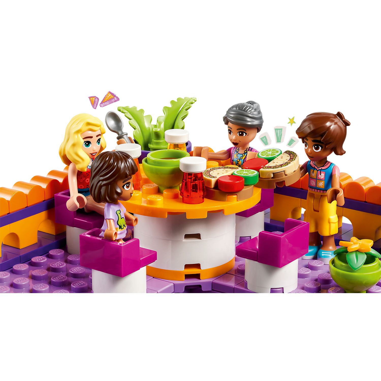 Конструктор LEGO Friends HeartlakeCity CommunityKitchen 695 дет. - фото 7
