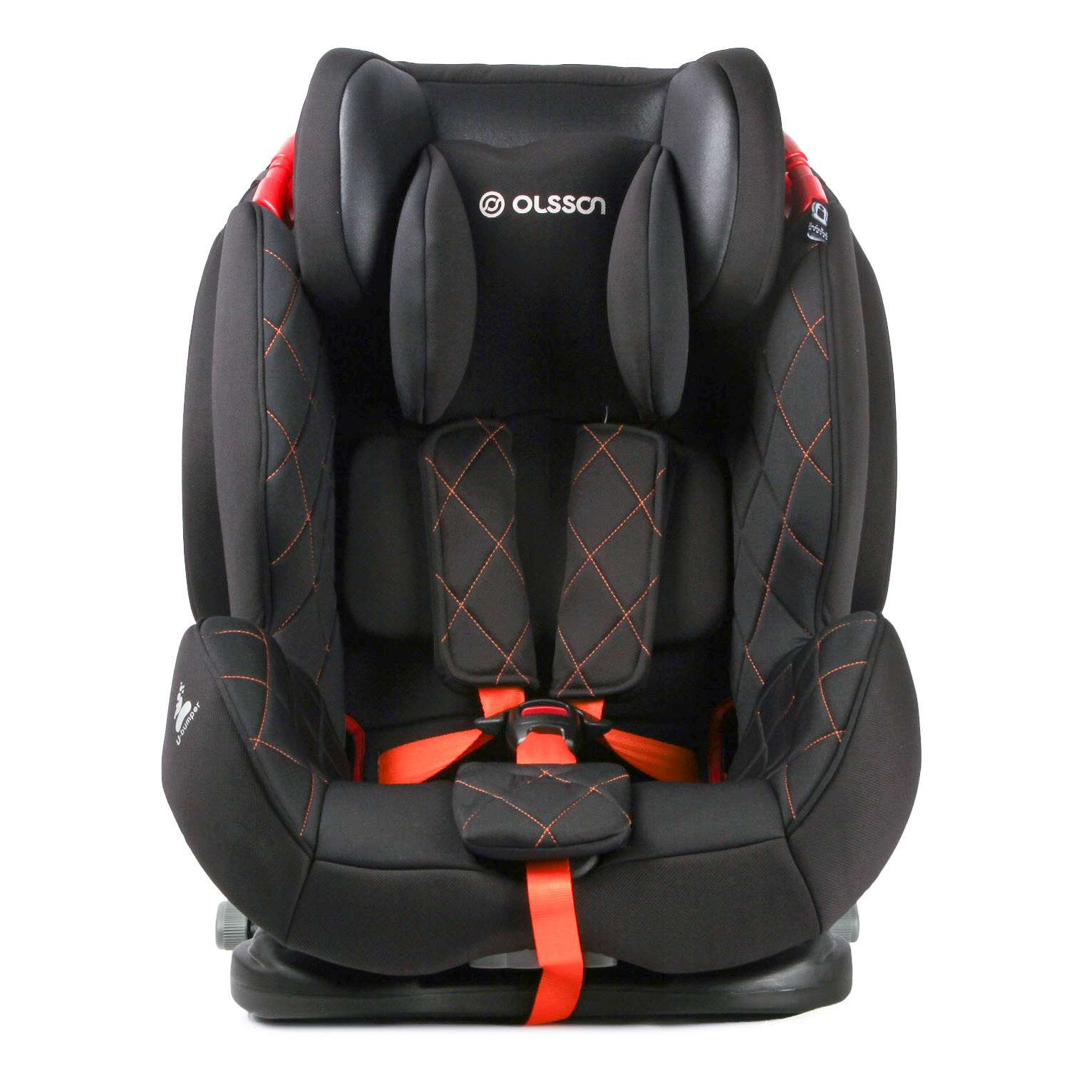Автокресло Olsson Voyager Fix Black Sport Isofix 1/2/3 (9-36 кг) - фото 8