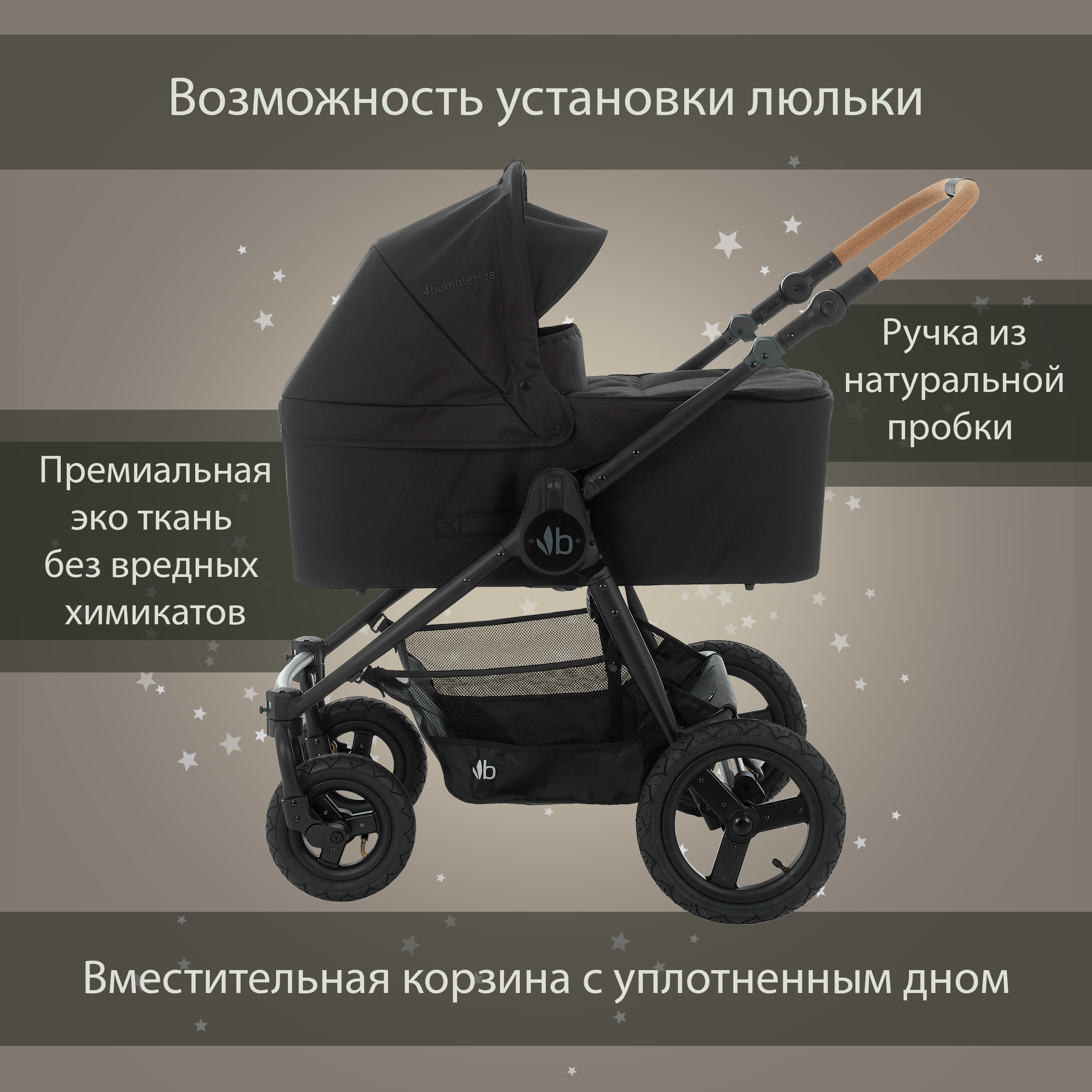 Коляска прогулочная Bumbleride Era / Olive - фото 9