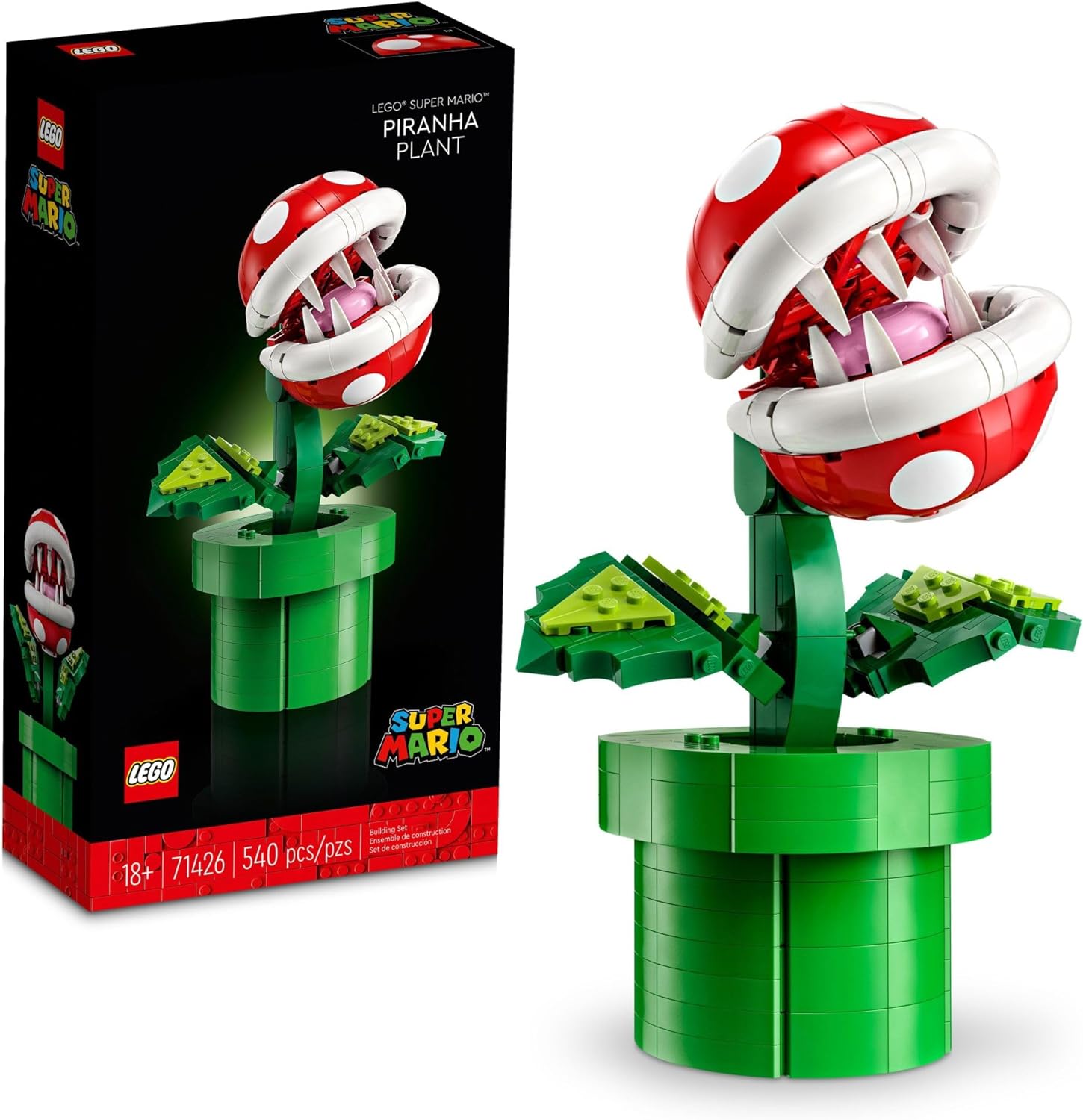 Конструктор LEGO Super Mario Piranha Plant 540 дет. - фото 1