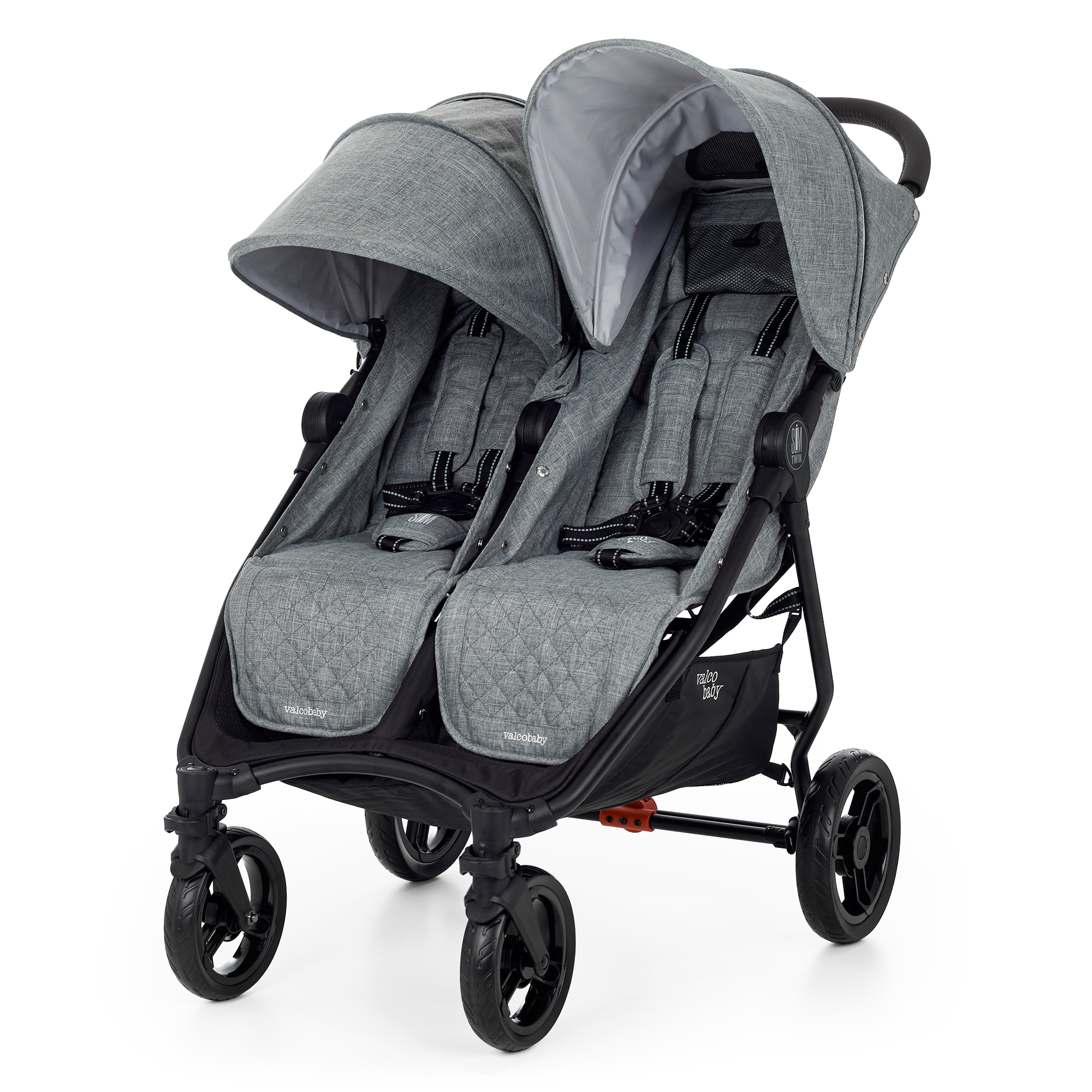 Коляска прогулочная Valco baby Slim Twin / Grey Marle - фото 9