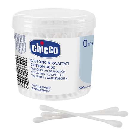 Ватные палочки Chicco 1 упак. 160 шт.