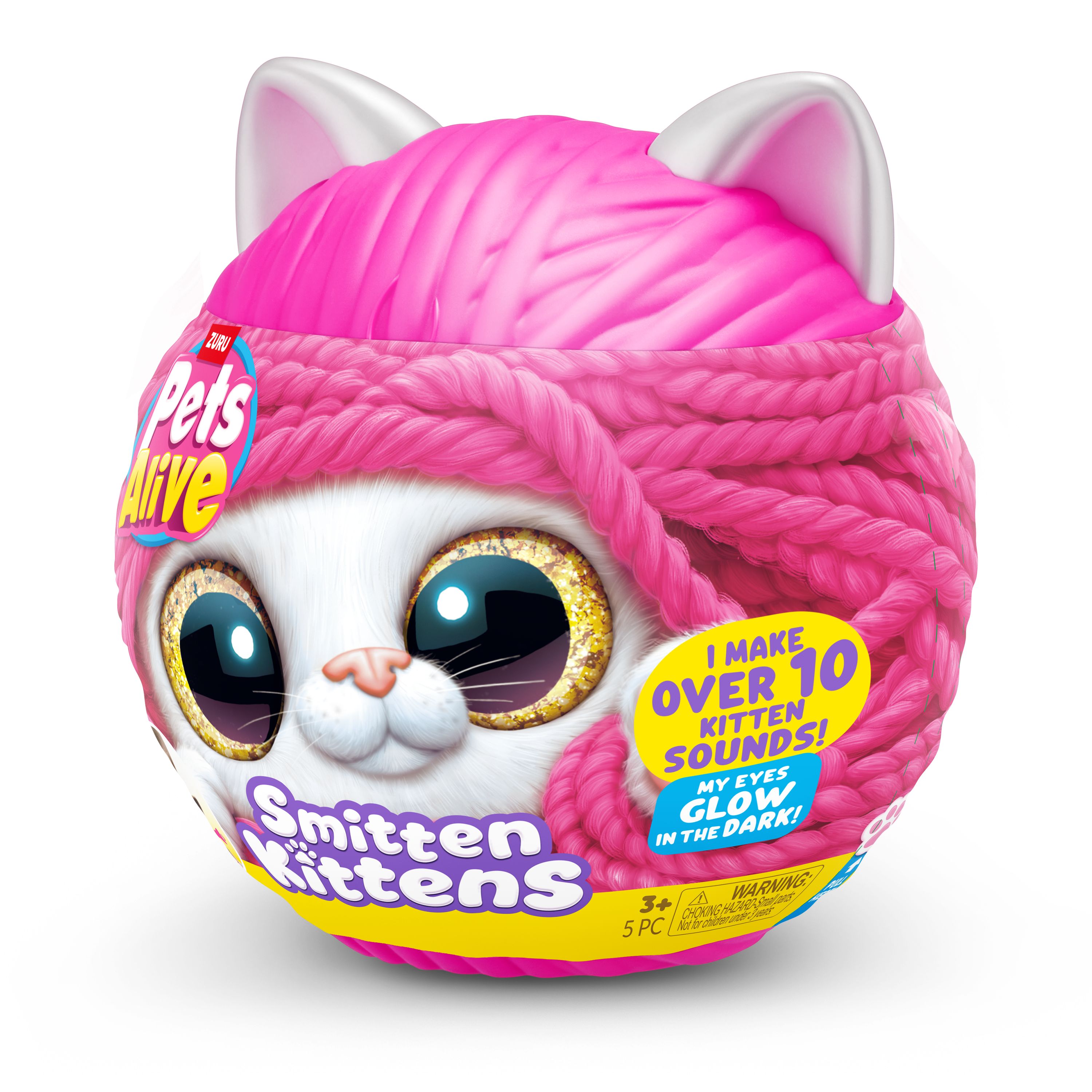 Мягкая игрушка Zuru Pets Alive Smitten Kittens - фото 19