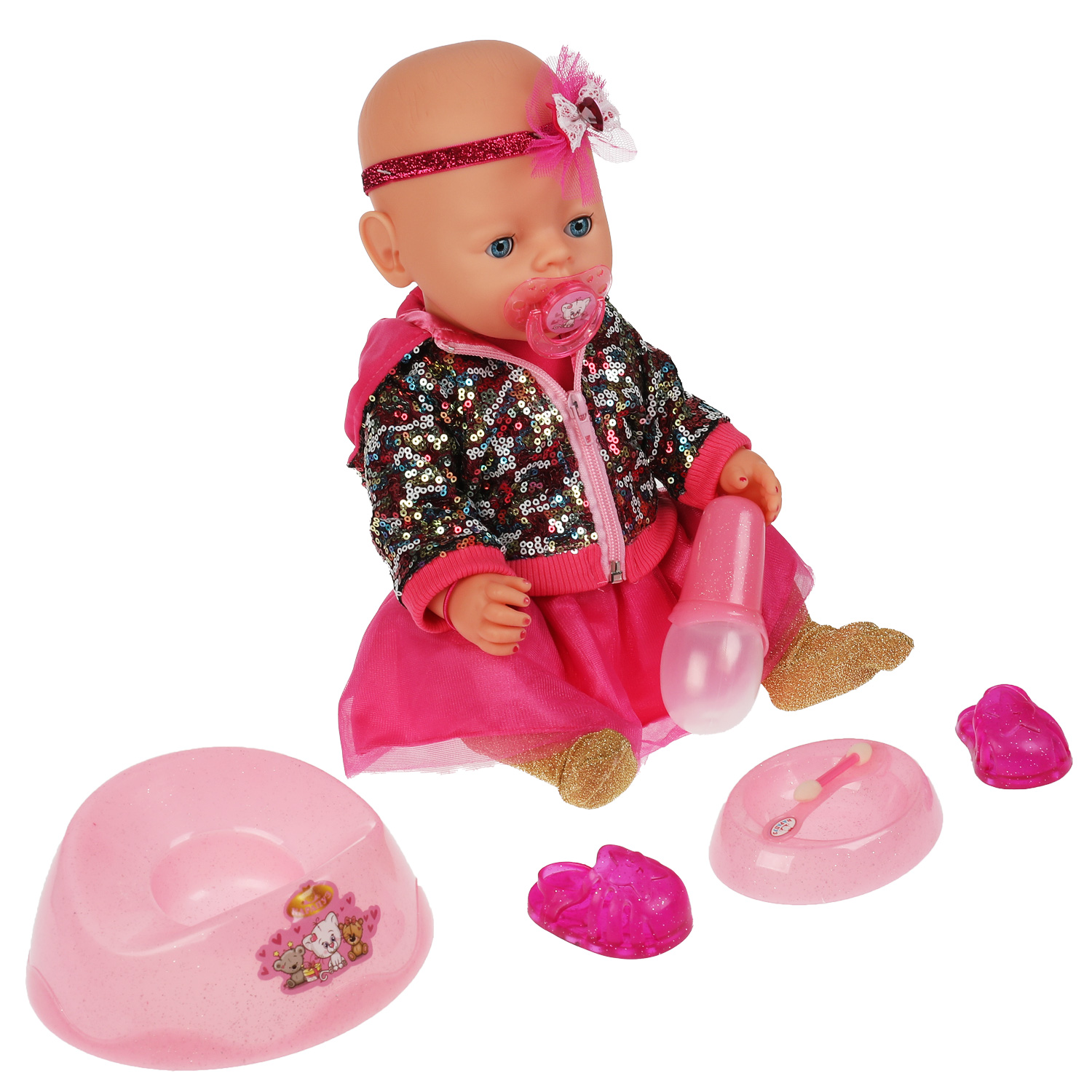 Кукла пупс Карапуз 294996 - фото 1