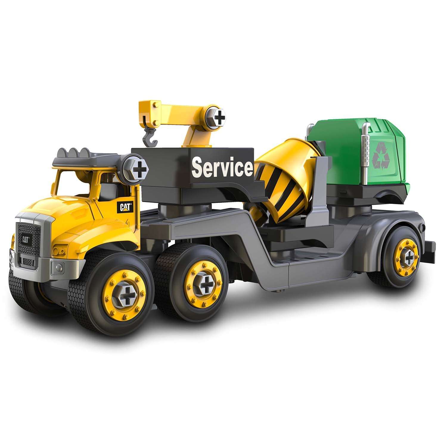 Конструктор CATERPILLAR сборная игровая модель - фото 4