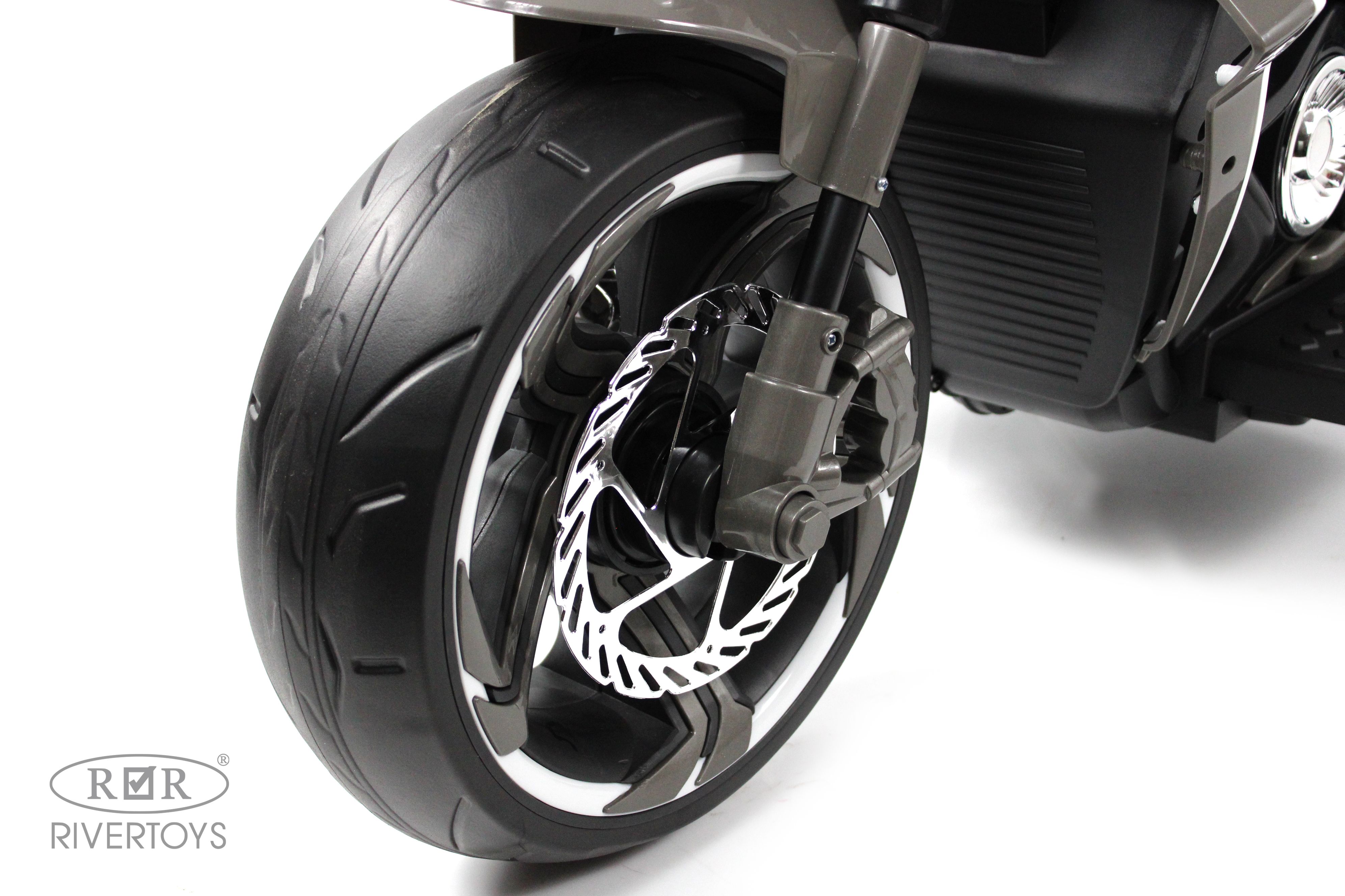 Электромобиль RIVERTOYS C111MC-GREY - фото 13