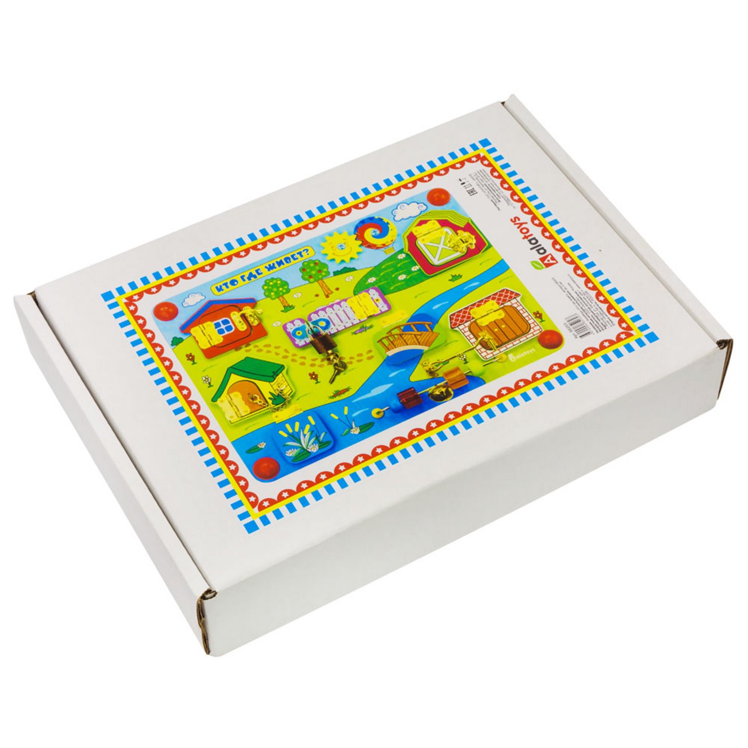 Игрушка Alatoys бизиборд - фото 16