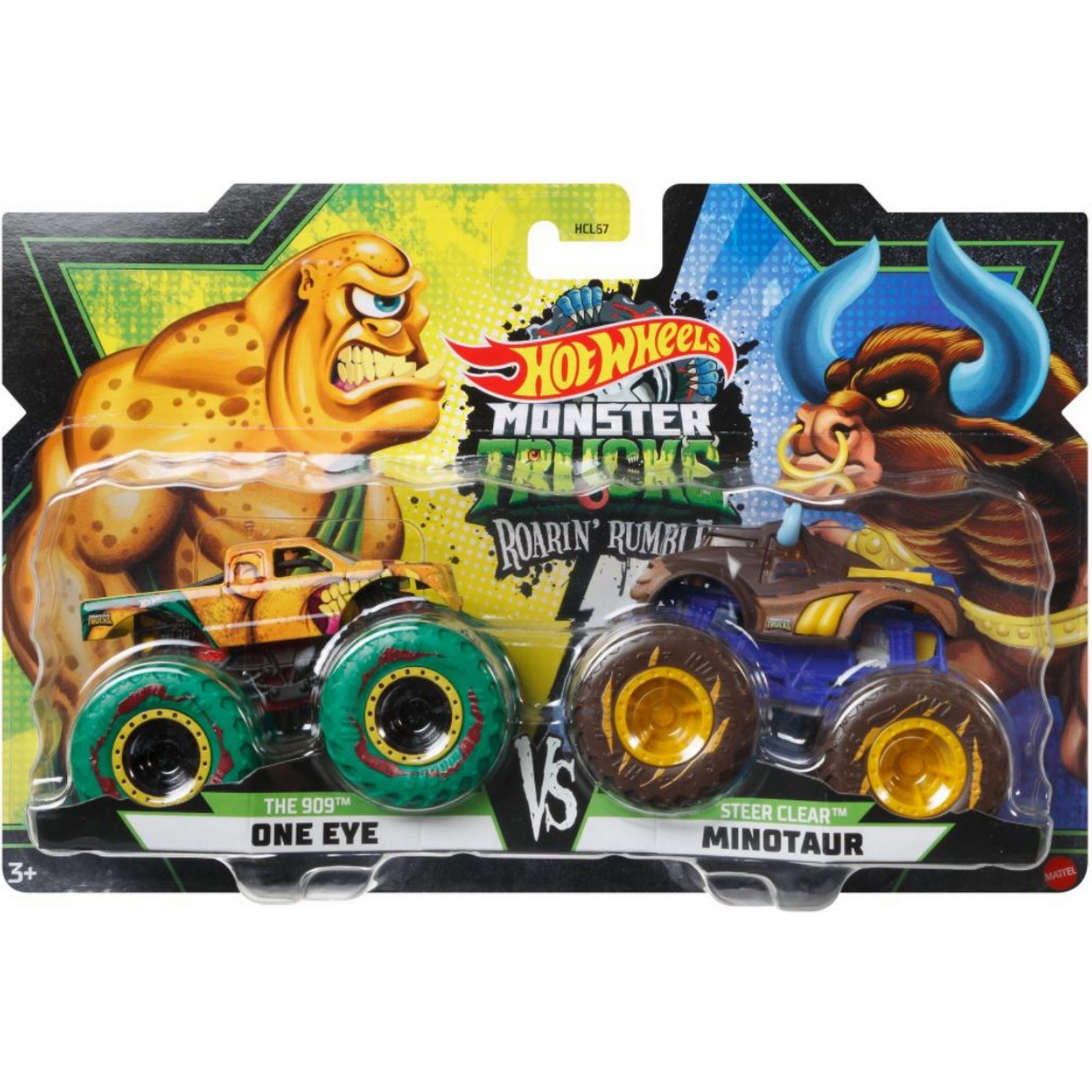 Набор машинок Hot Wheels Монстр-трак Драка банд 2шт в ассортименте HCL67 HCL67 - фото 24