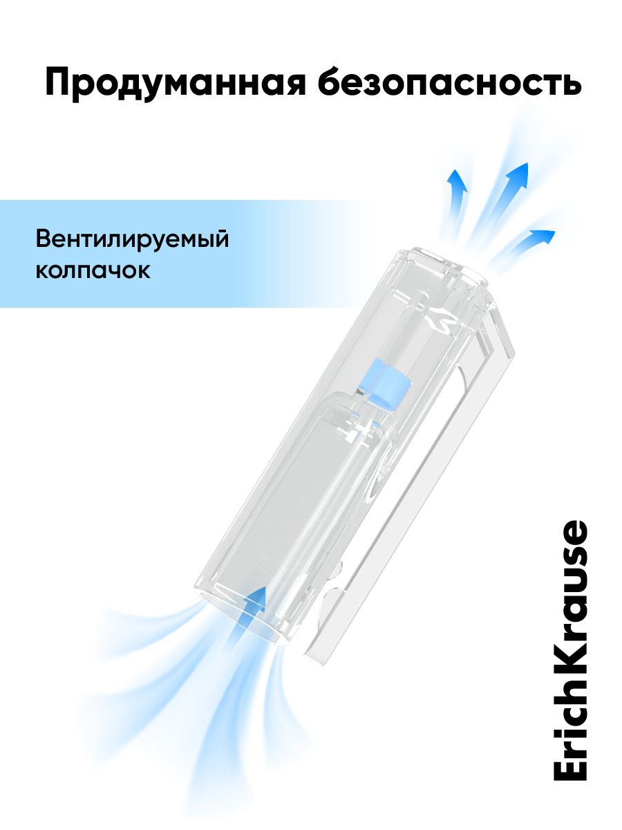 Ручка гелевая ErichKrause 6 шт. - фото 8