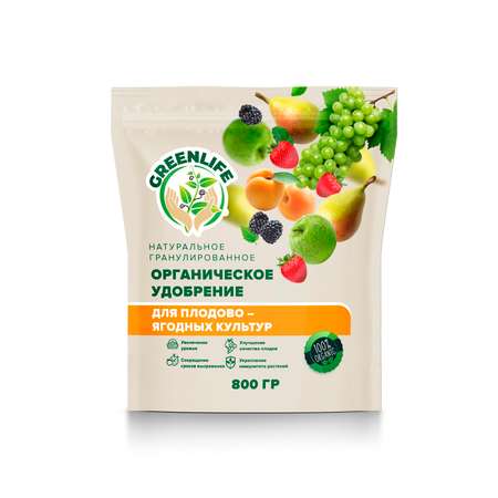Удобрение GREEN LIFE для плодово-ягодных гранулированный