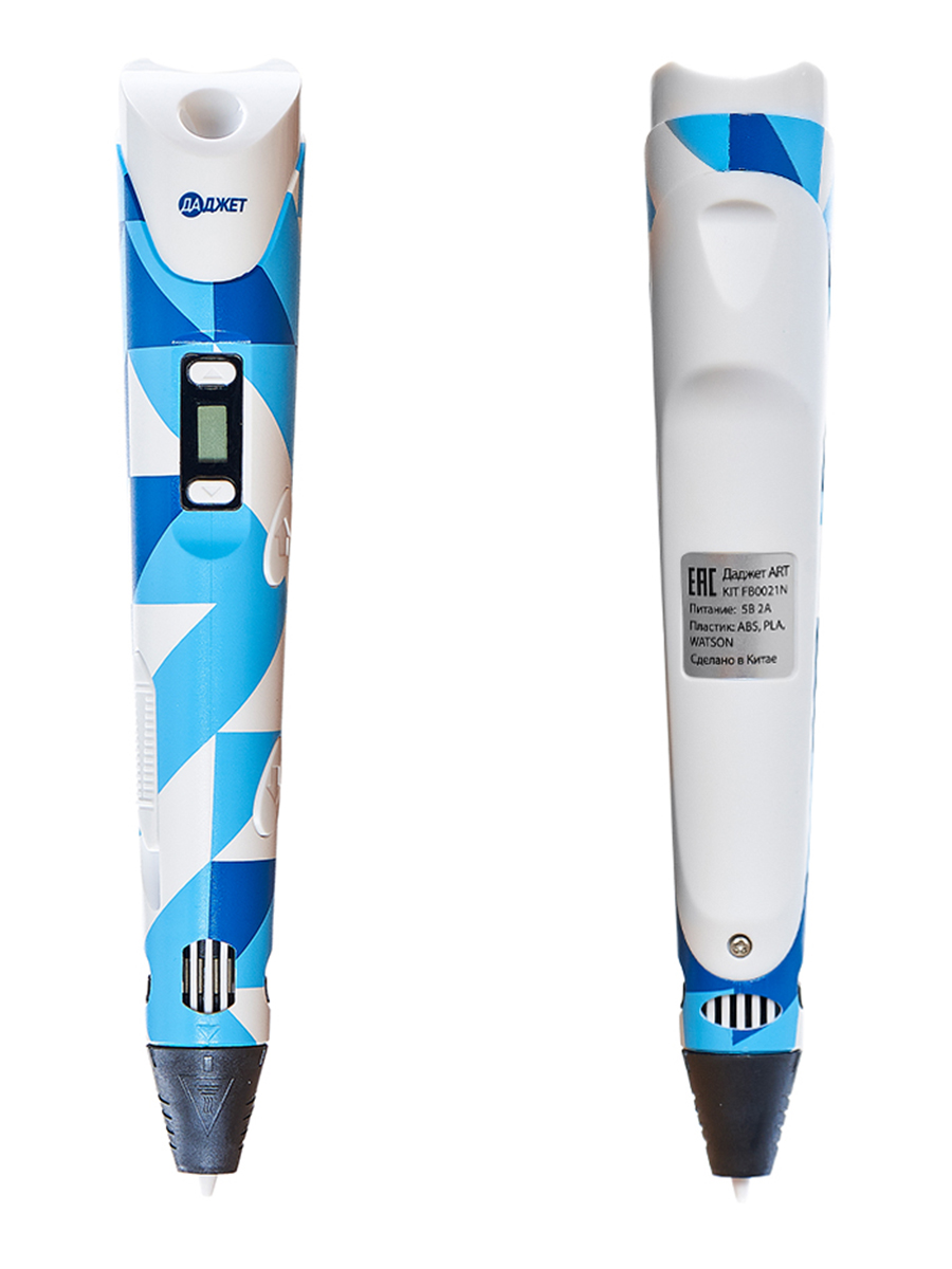 3D ручка Даджет Art с набором пластика 120м - фото 11