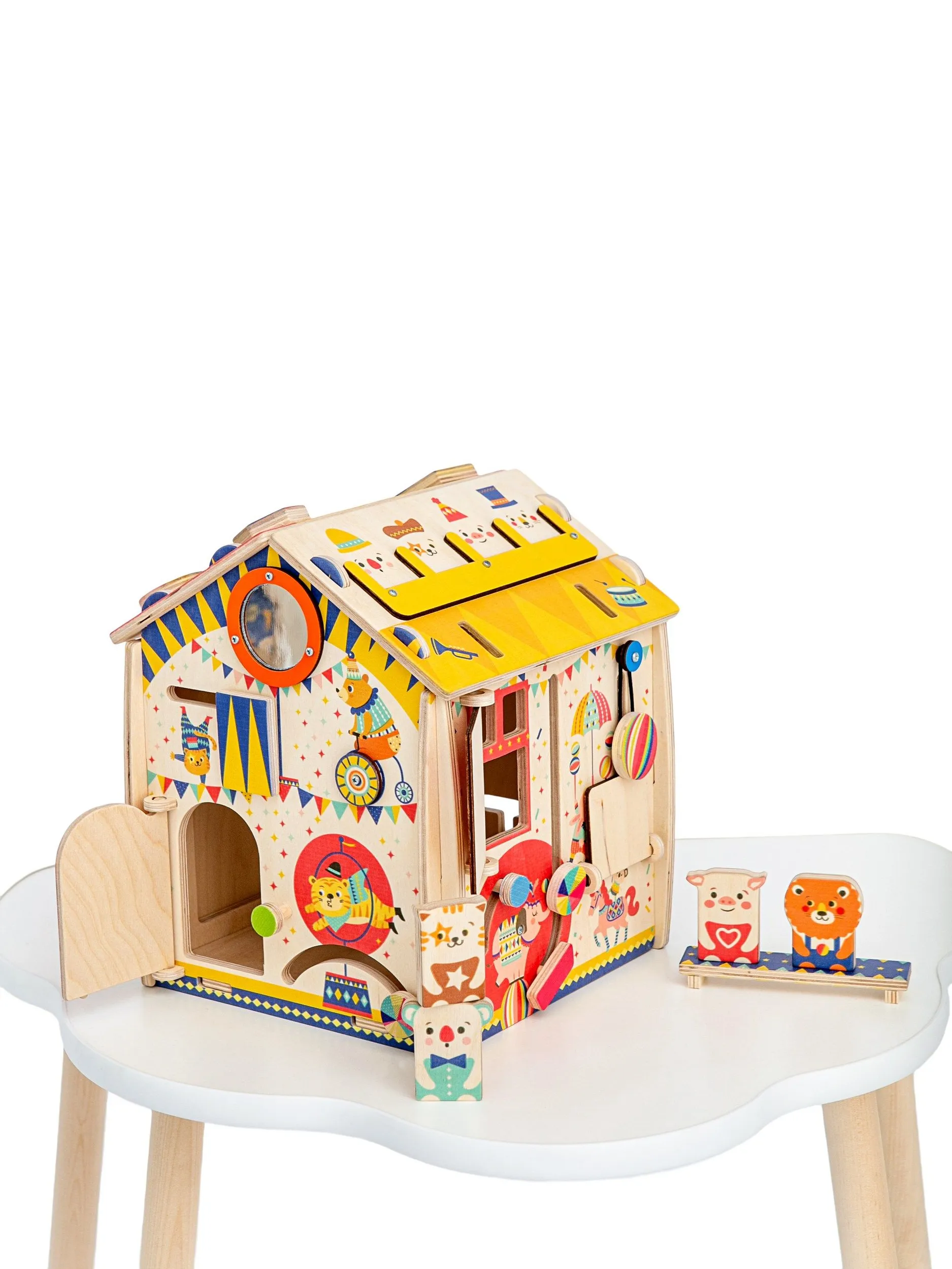 Игрушка Mag Wood бизиборд Цирк - фото 4