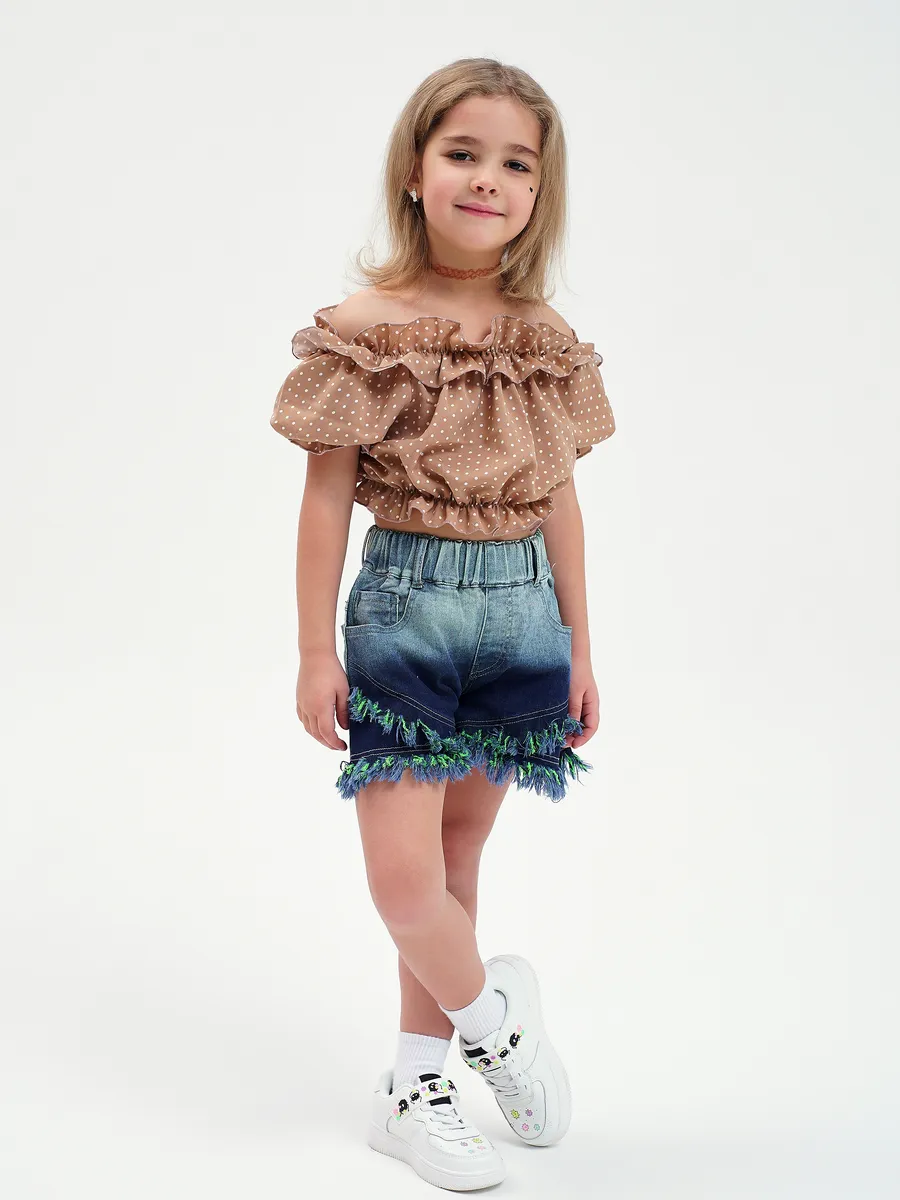 Топ RuStyle Топ-рюшк-гор-беж - фото 2