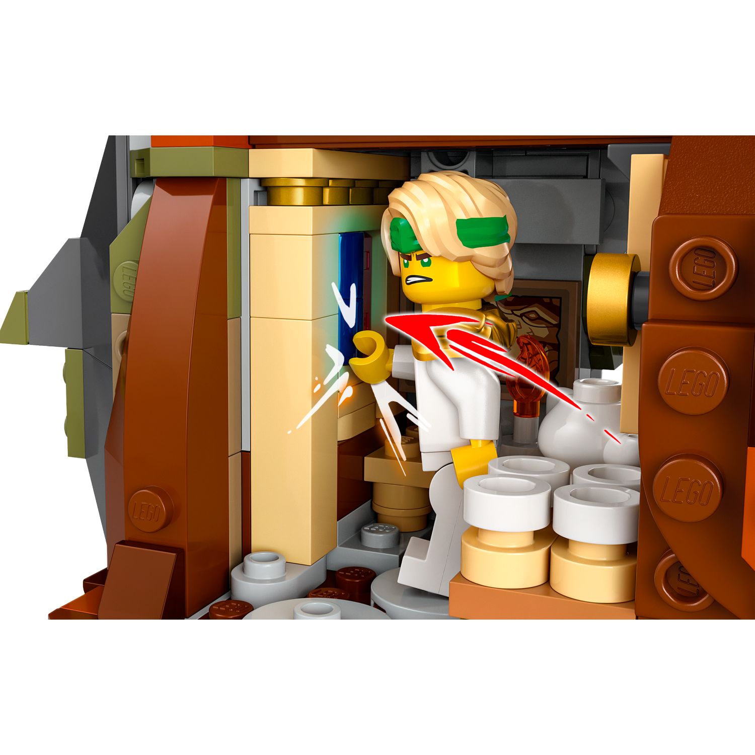Конструктор LEGO NINJAGO Храм камня дракона 1212 дет. - фото 6