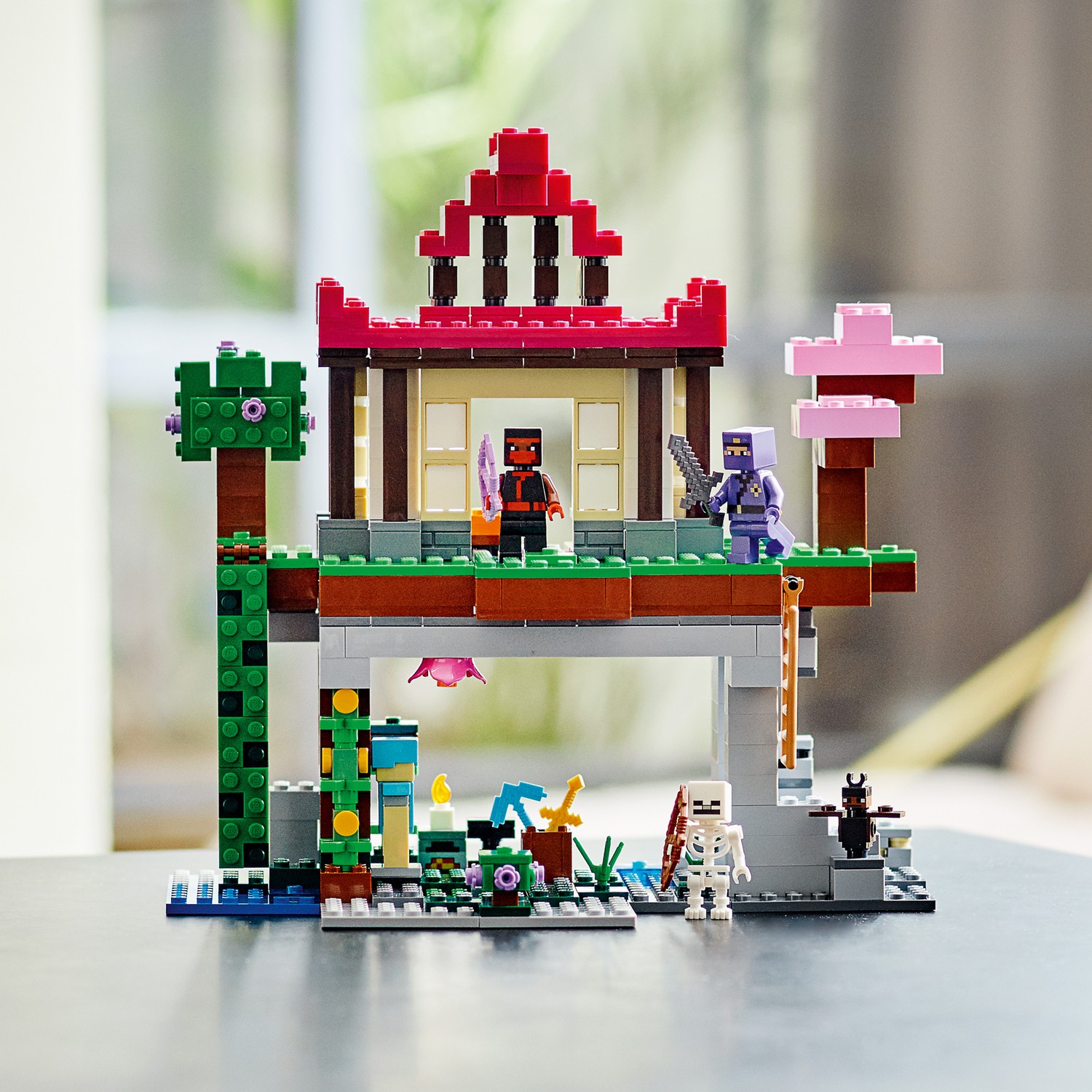 Конструктор LEGO Minecraft Площадка для тренировок - фото 8