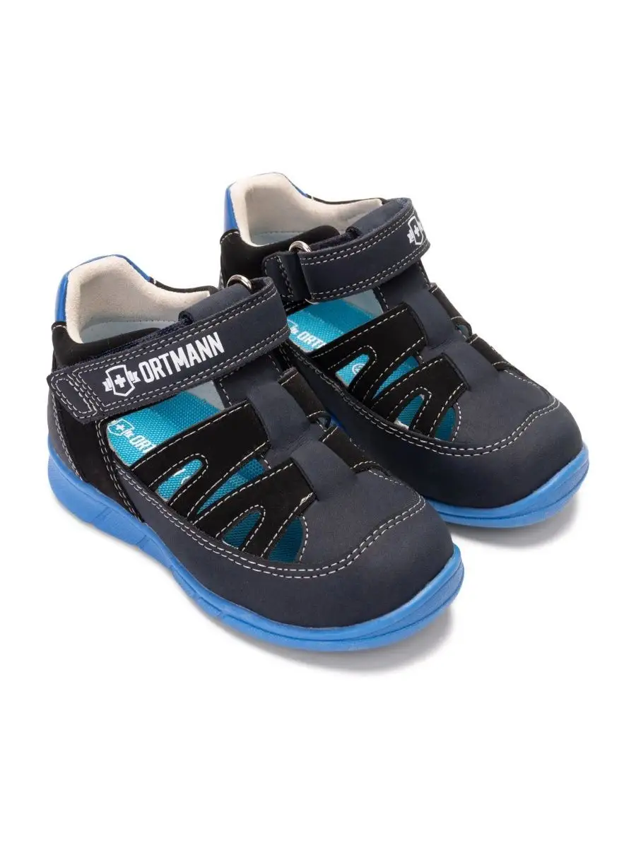 Сандалии ORTMANN kids 7.100.2_Tadeo_темно-синий - фото 1
