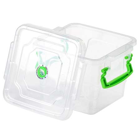 Контейнер elfplast пластиковый Fresh Box прозрачный 0.55 л 8.7Х11.8Х11 см